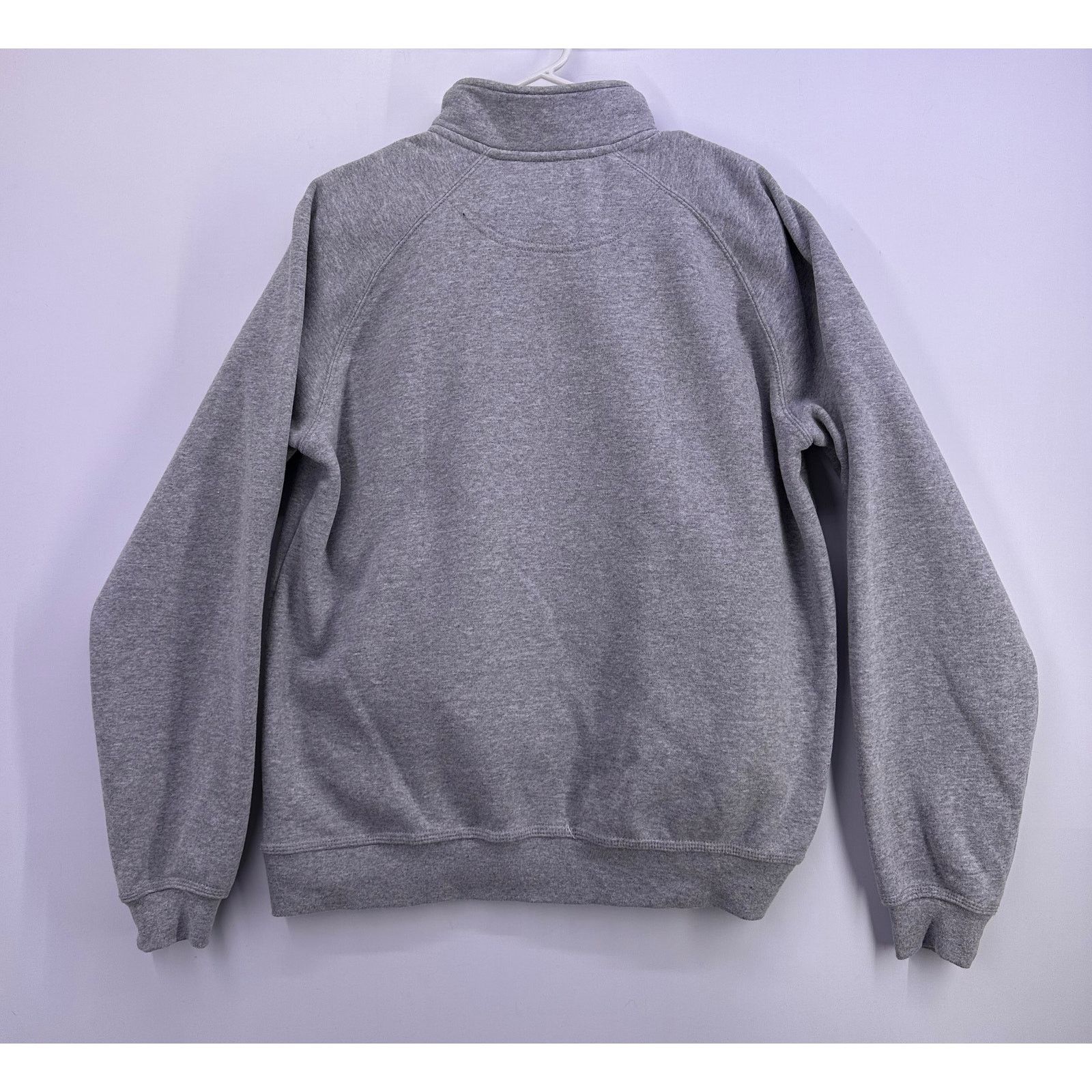 Carhartt Carhartt Gray 1/4 Zipper Thick Crewneck Sweater Size Large Size US L / EU 52-54 / 3 - 9 Thumbnail