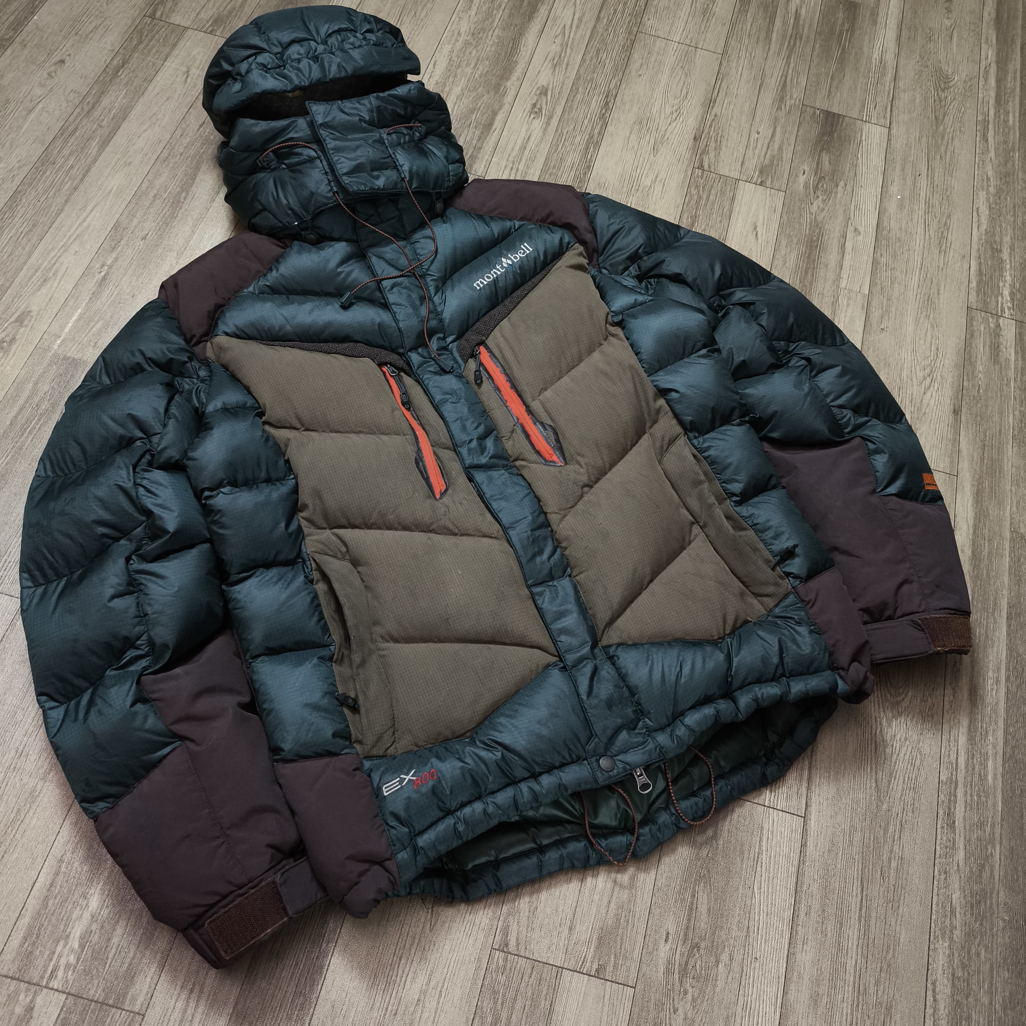 Montbell Montbell Ex800 Windstopper Puffer Down Jacket Size US M / EU 48-50 / 2 - 7 Thumbnail