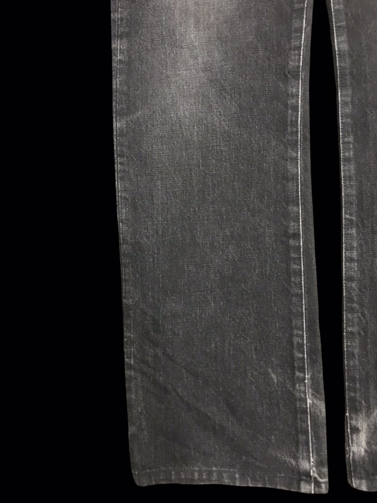 Japanese Brand 💥ARCHIVAL💥VERY RARE BLACK WASH VIRUS DISTRESSED DENIM F212 Size US 32 / EU 48 - 8 Thumbnail
