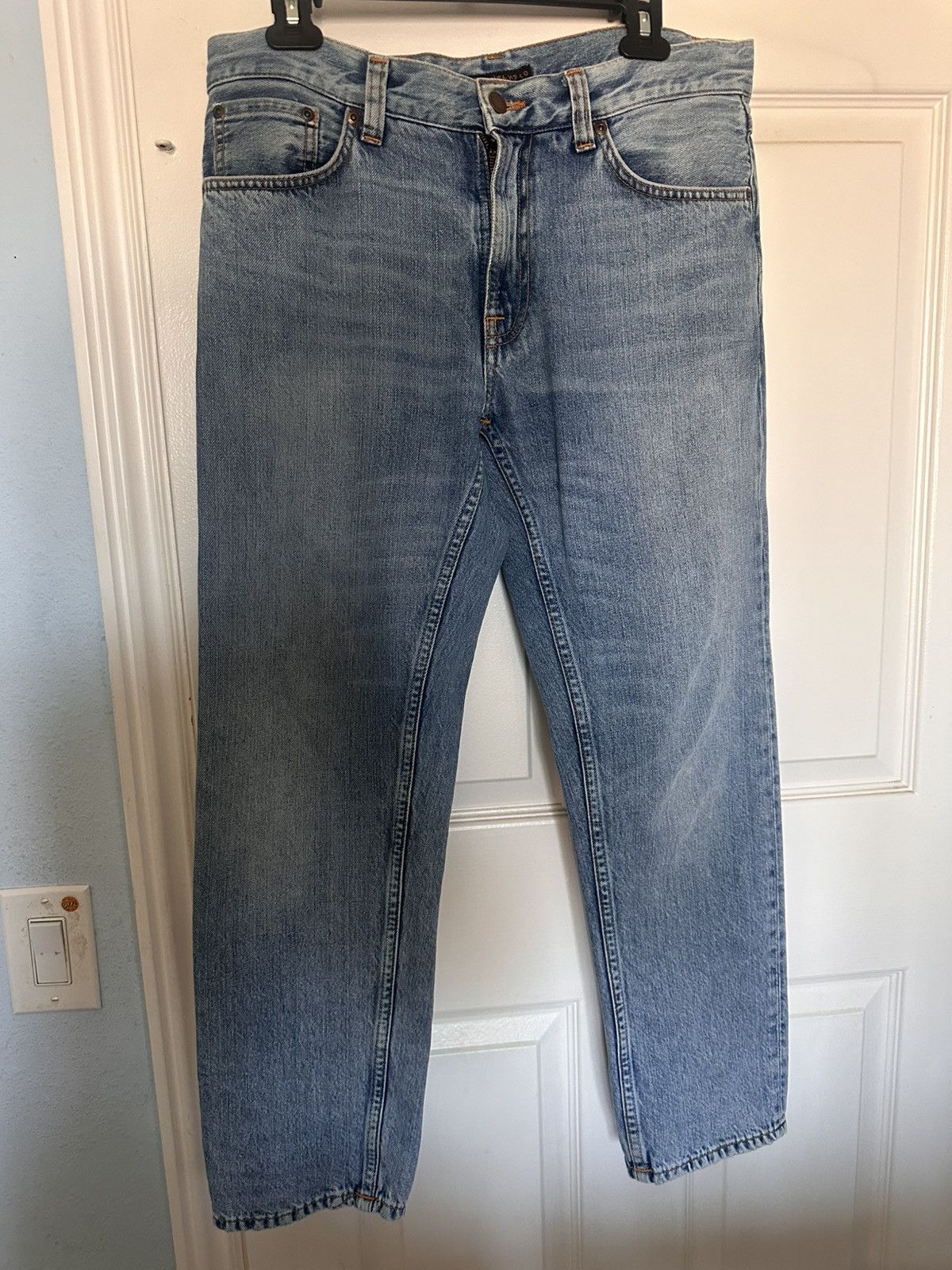 Nudie Jeans Nudie Jeans Gritty Jackson Indigo Worn Size US 31 - 1 Thumbnail
