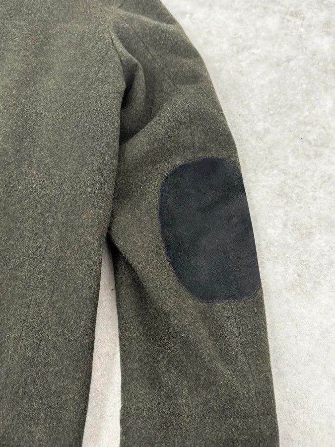 Prada 2000s Prada Fur Hood Green Wool Jacket Size US S / EU 44-46 / 1 - 8 Thumbnail