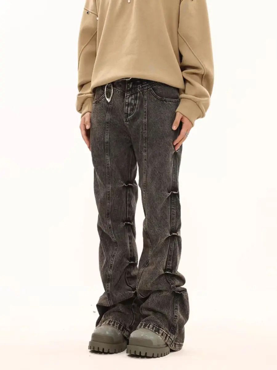 Designer × Japanese Brand Vintage Streetwear Hip Hop Loose Casual Pants Size US 33 - 3 Thumbnail