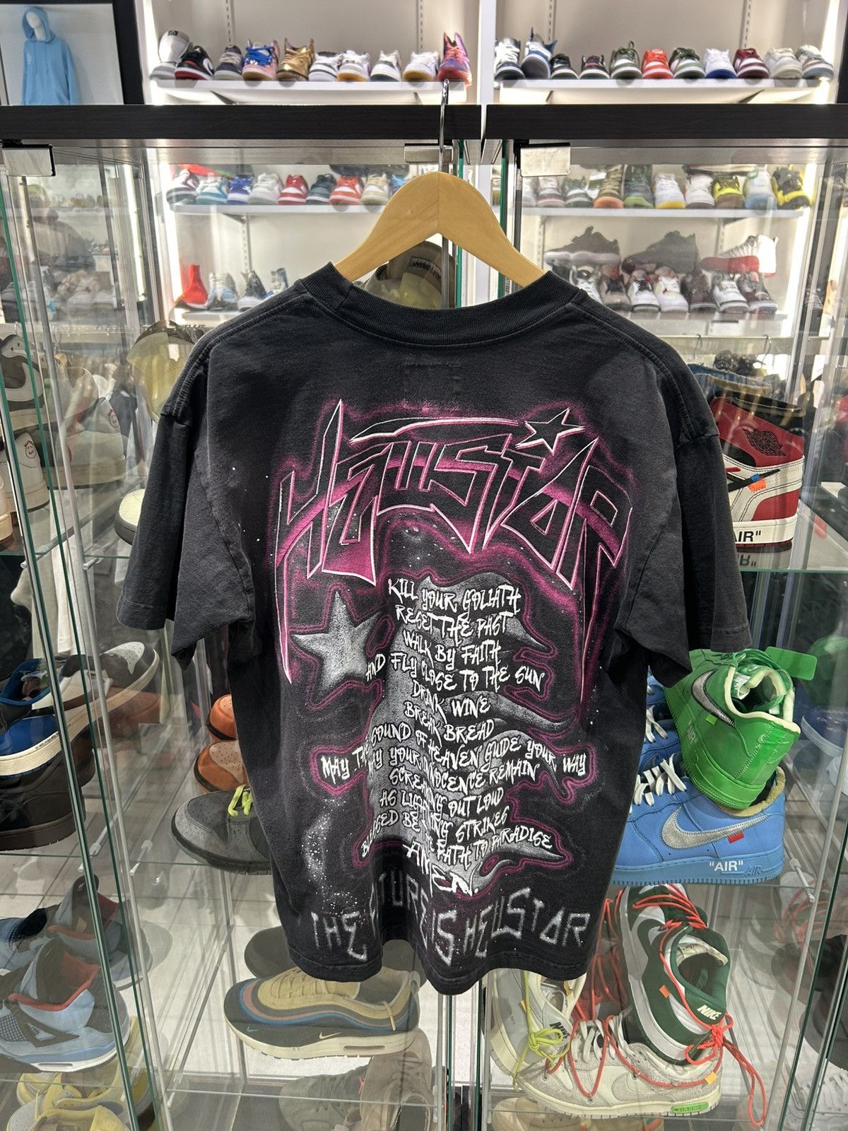 HELLSTAR Hellstar the future tee black pink Size US XS / EU 42 / 0 - 3 Thumbnail