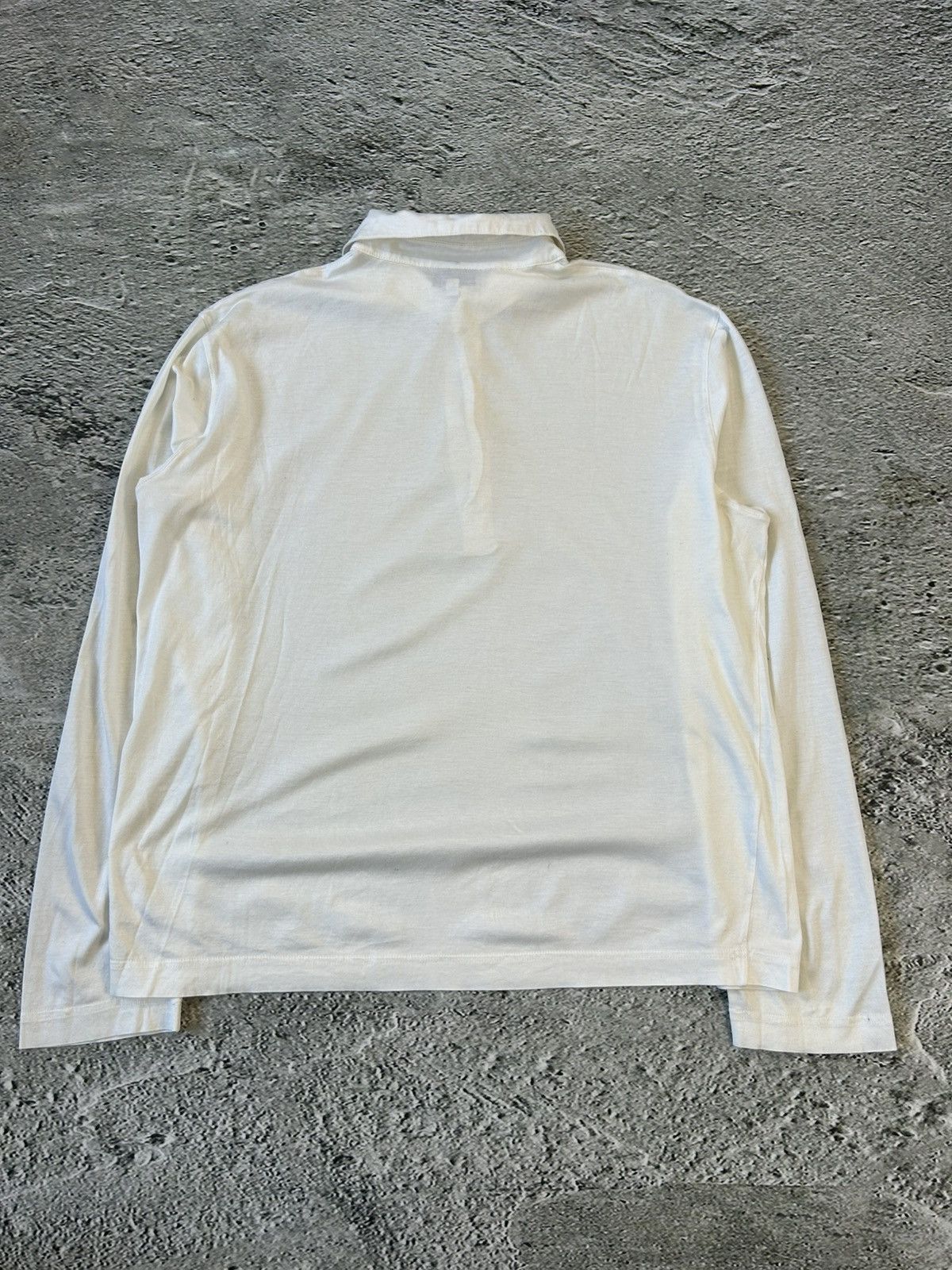 Kenzo Kenzo Long Sleeve T-Shirt Polo top white Homme Size US M / EU 48-50 / 2 - 7 Thumbnail