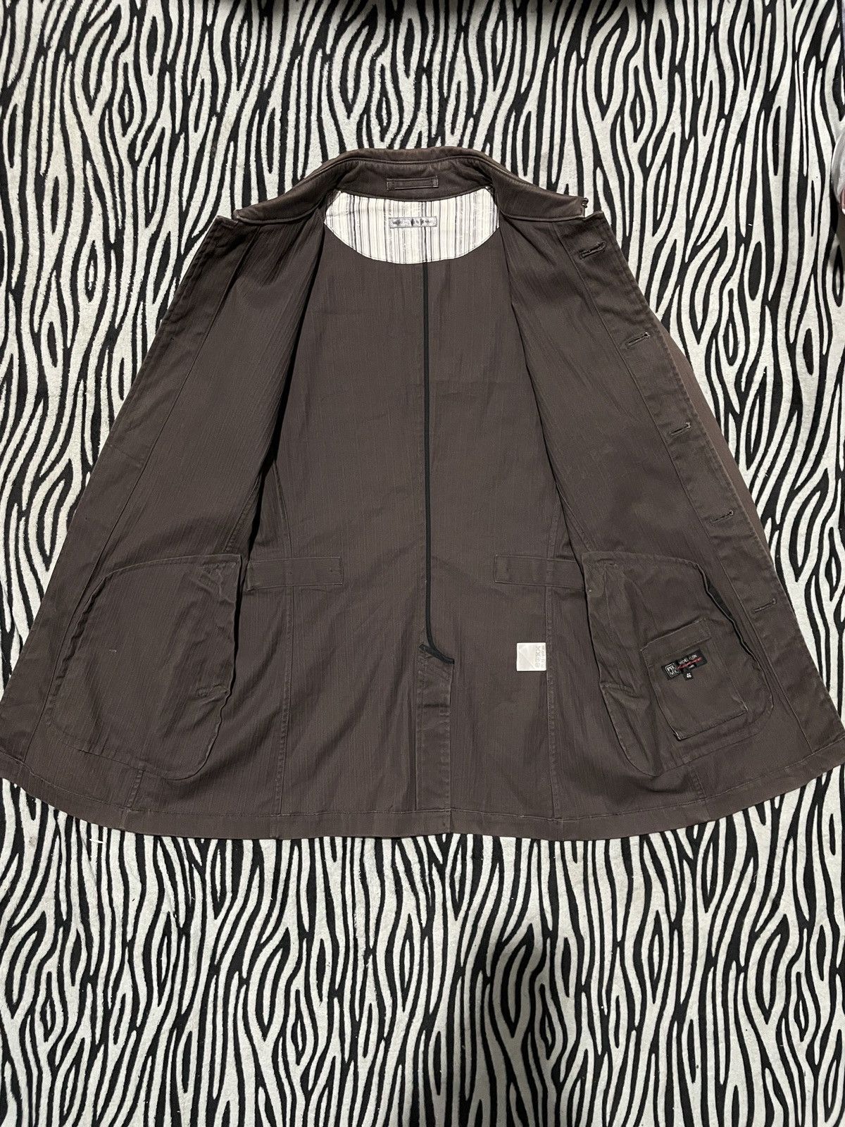Michel Klein × Vintage Vintage Micheal Klein Homme Faded Jacket Size US L / EU 52-54 / 3 - 5 Thumbnail