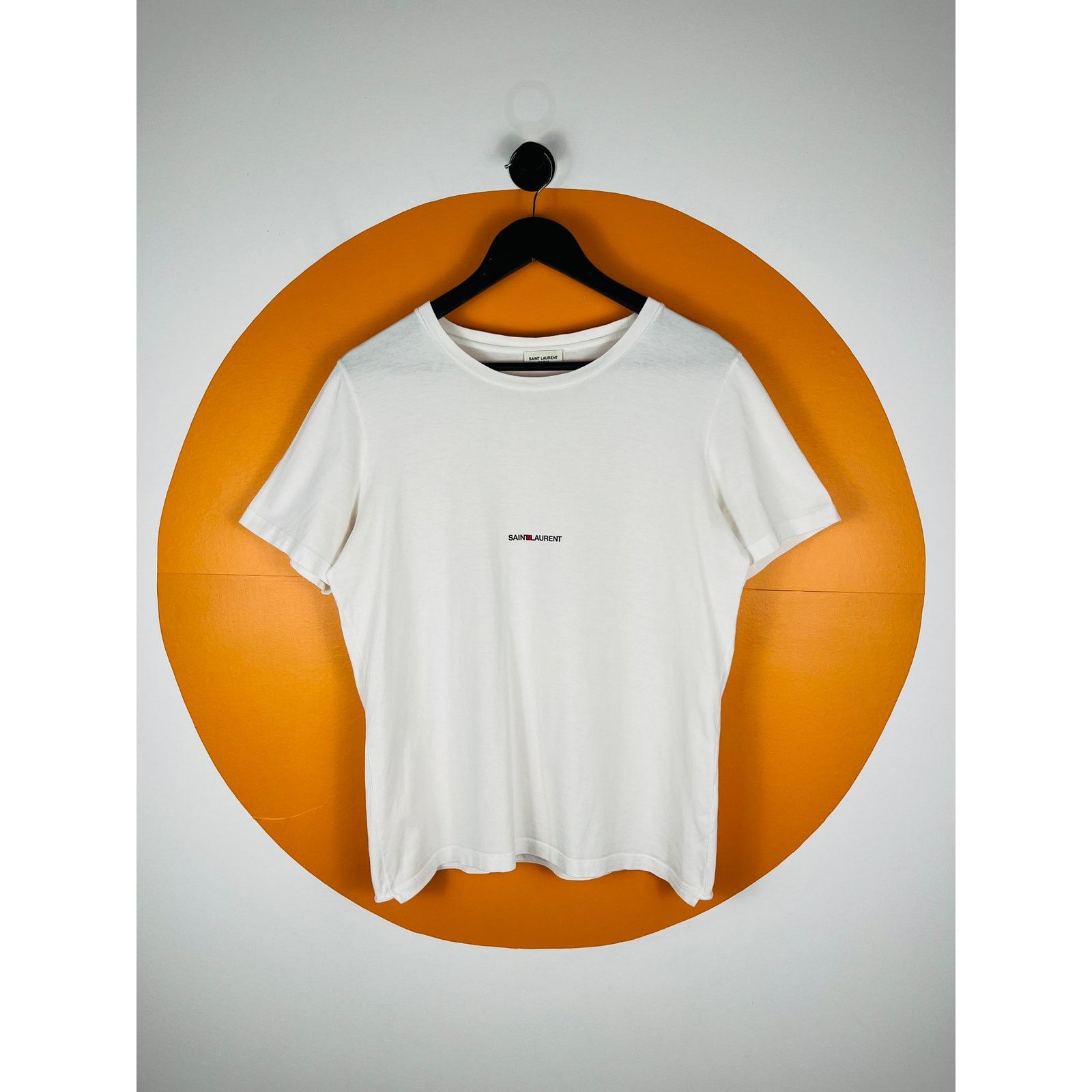 Saint Laurent Paris Saint Laurent no smoking lips logo t shirt