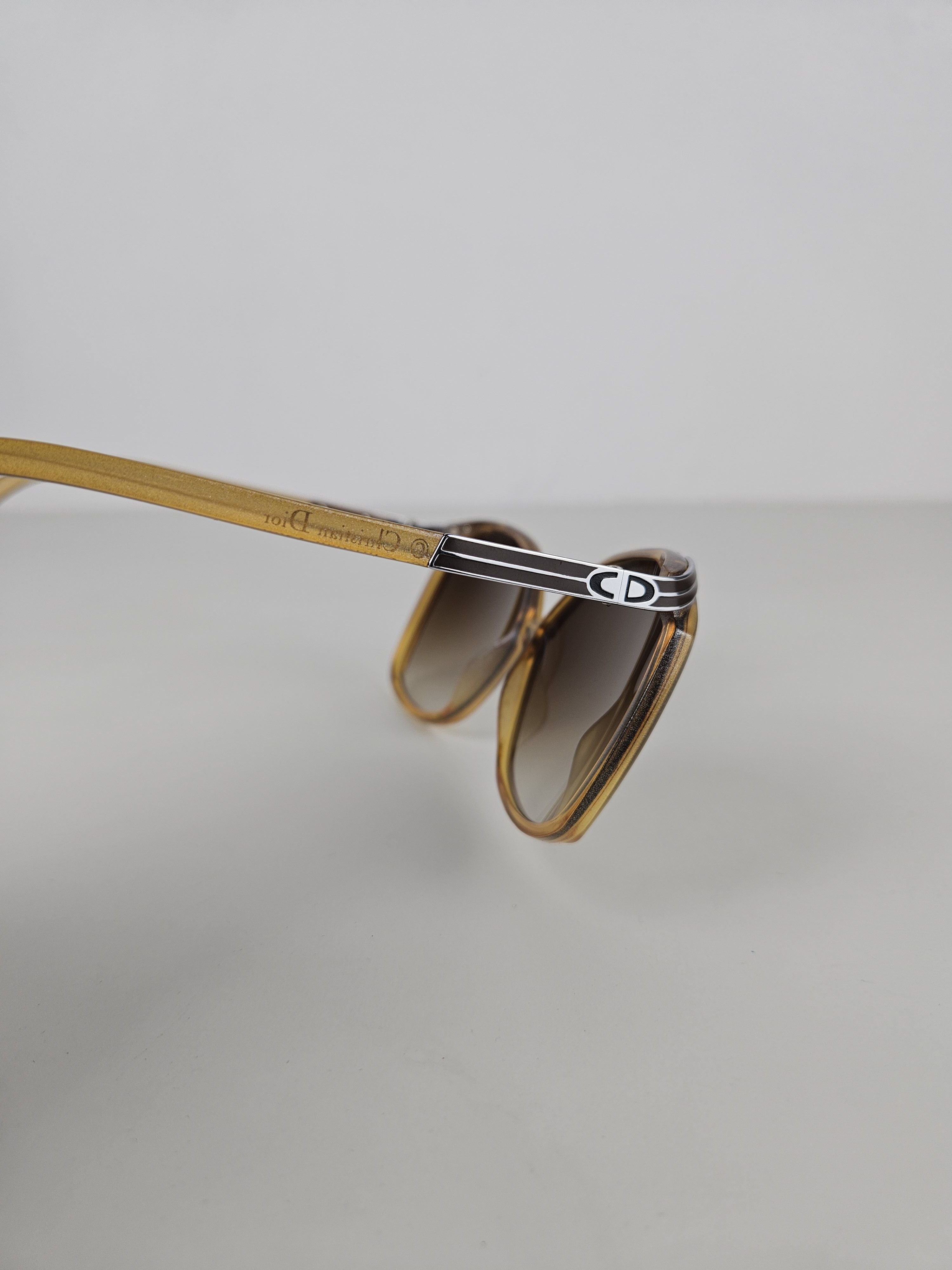 Dior Vintage 80s Dior 2104 31 oversized sunglasses Size ONE SIZE - 13 Thumbnail