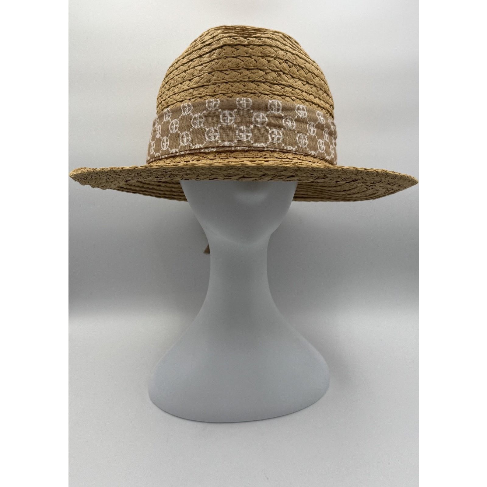 Giani Bernini Giani Bernini Women’s Chiffon Band Panama Hat Camel, Beach Size ONE SIZE - 1 Thumbnail