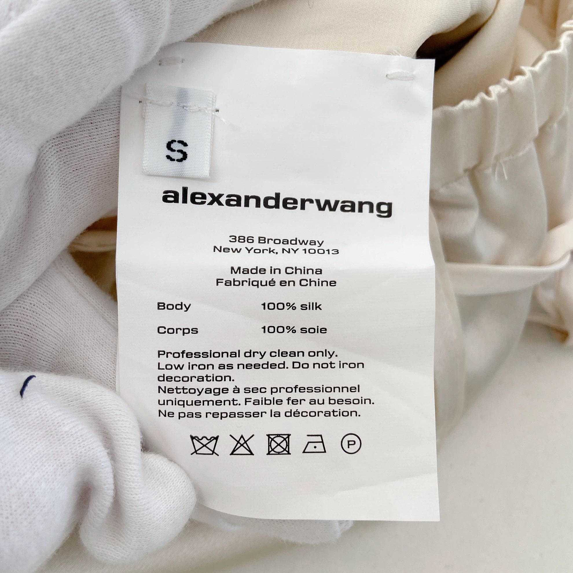 Alexander Wang Alexander Wang Embroidered Silk Shorts Pre-Owned S Size 24" / US 00 / IT 34 - 7 Thumbnail