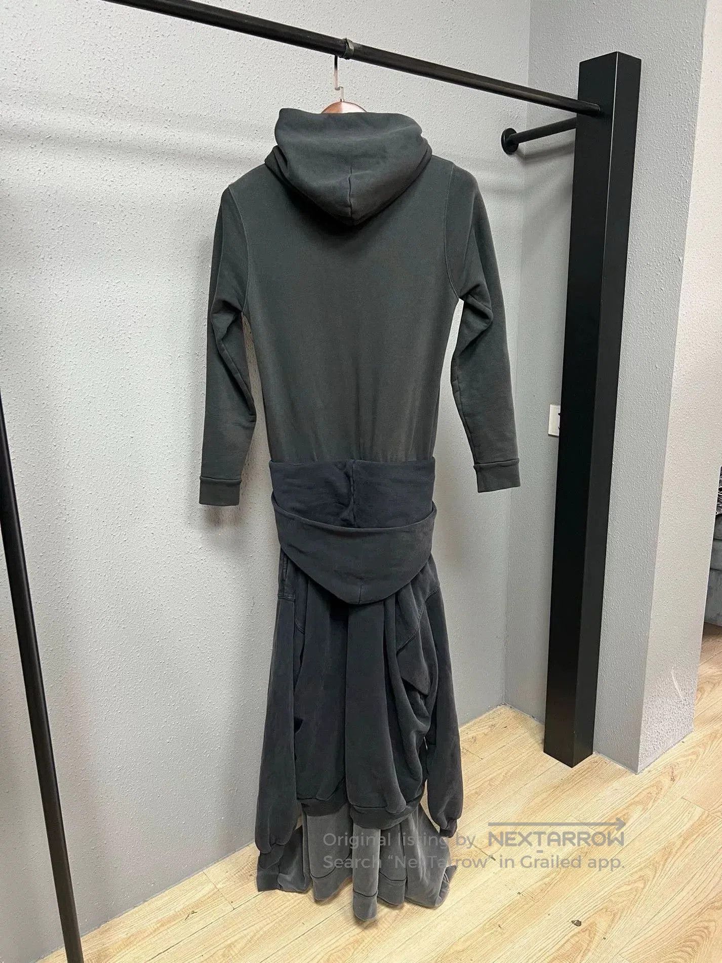 Balenciaga balenciaga hoodie dress with long skirt. Size M / US 6-8 / IT 42-44 - 2 Thumbnail