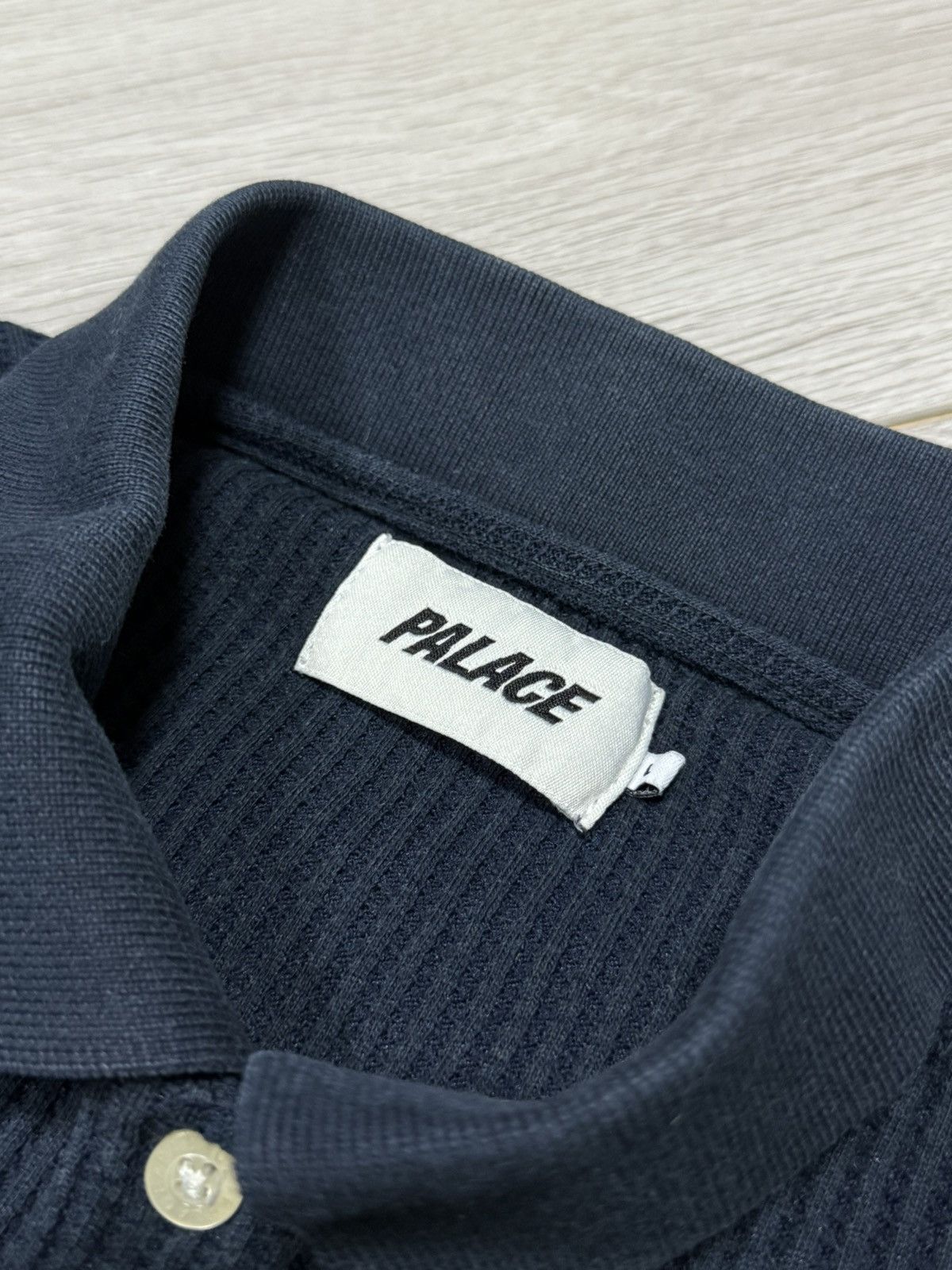 Palace Palace Waffle on Polo long sleeve Size US L / EU 52-54 / 3 - 9 Thumbnail