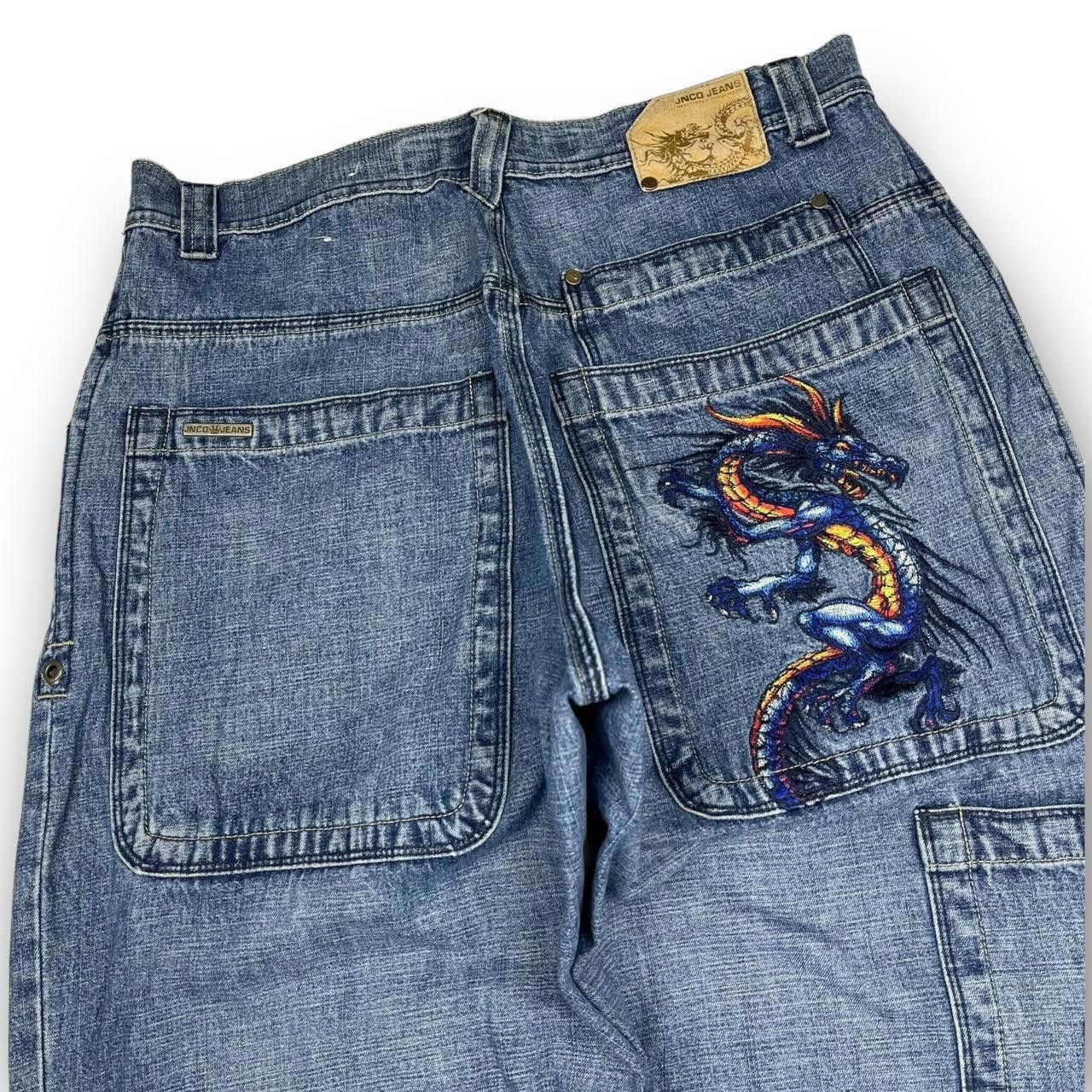 JNCO JNCO Men's Jeans Size US 34 / EU 50 - 2 Thumbnail