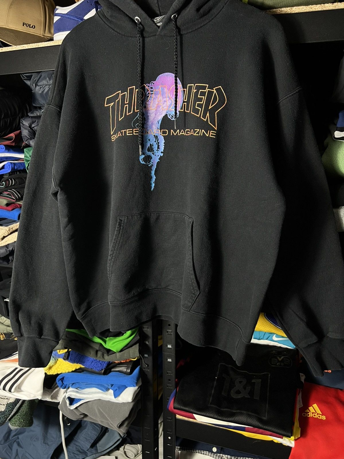 Thrasher Thrasher Skate and Destroy Hoodie Streetwear Viral Y2K Vibe! Size US L / EU 52-54 / 3 - 3 Thumbnail