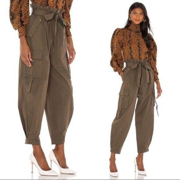 Ulla Johnson NEW ULLA JOHNSON Willett pant in fatigue sz 2 Size 26" / US 2 / IT 38 - 3 Thumbnail