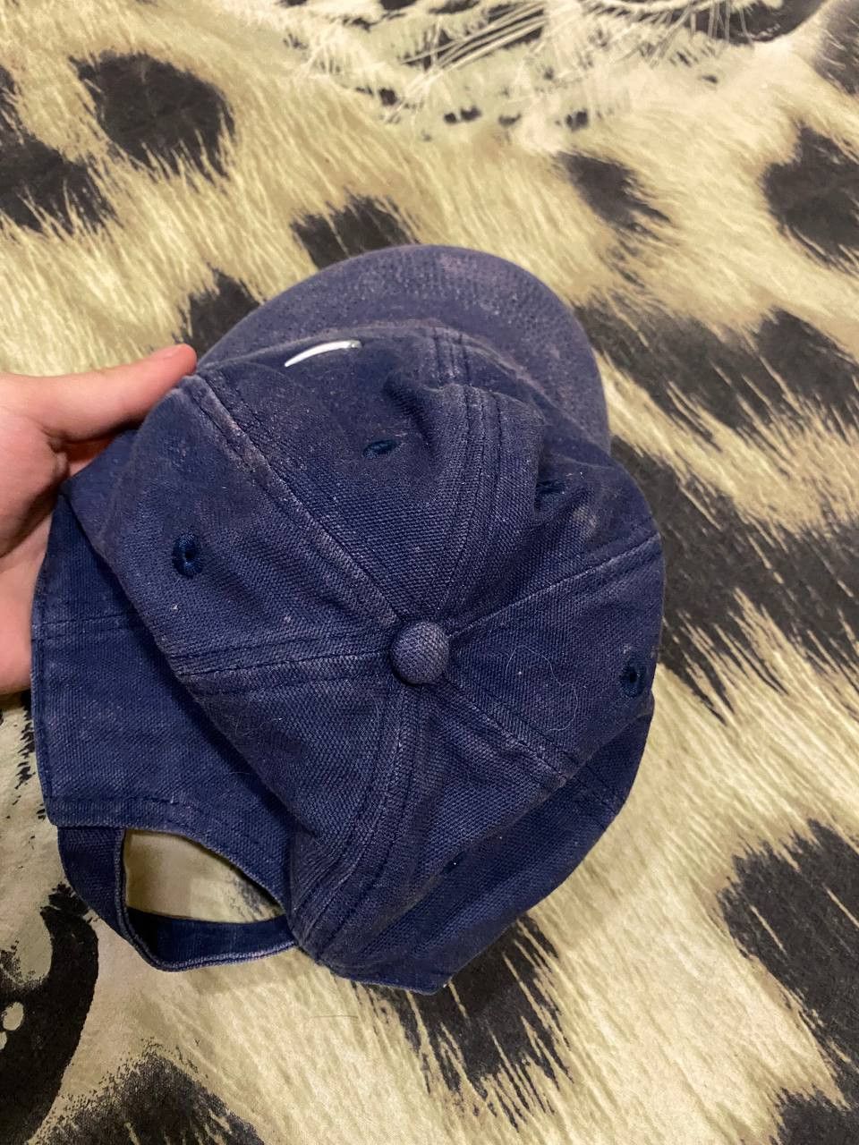 Nike × Vintage Nike Vintage Mini Swoosh Cap Hat Size ONE SIZE - 9 Thumbnail