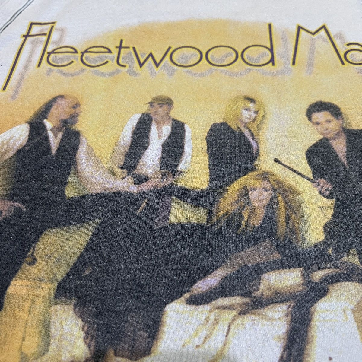 Band Tees Vintage 90s Fleetwood Mac Stevie Nicks Promo Tee Size US L / EU 52-54 / 3 - 3 Thumbnail