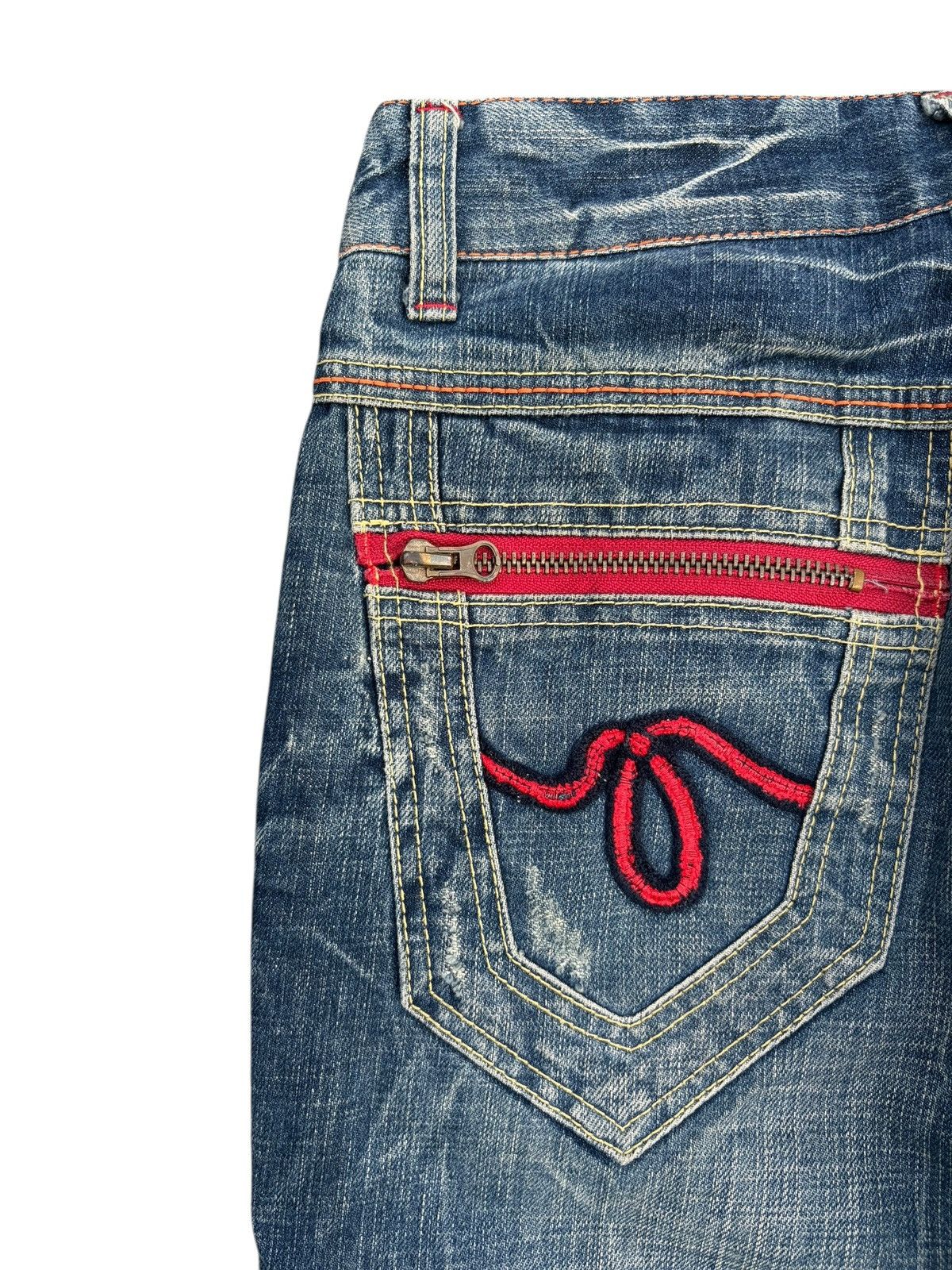 Tornado Mart RED PEPPER RUSTY CLAWNMARK JAPANESE PUNK DISTRESSED DENIM Size US 32 / EU 48 - 9 Thumbnail