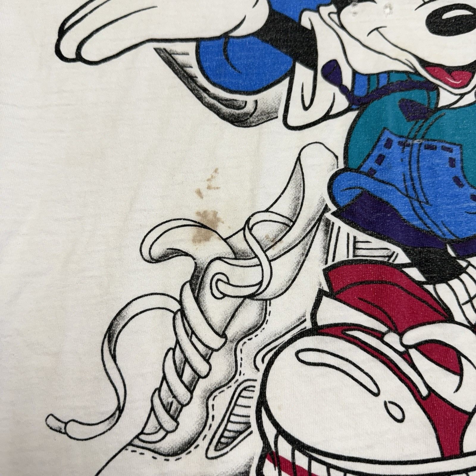 Disney Vintage 90s Mickey Mouse Hip Hop T Shirt Mens XL OSFA Unlimi Size US XXL / EU 58 / 5 - 5 Thumbnail