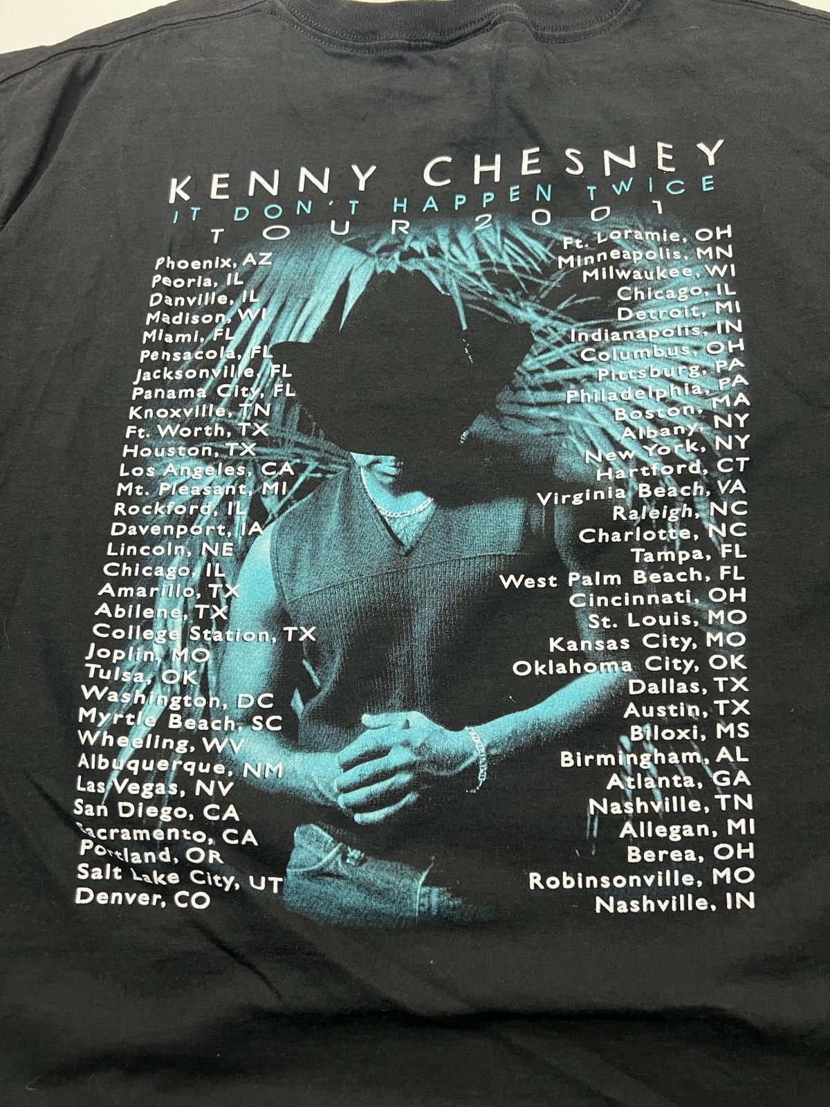 Unknown London Kenny Chesney Graphic T-Shirt Size US L / EU 52-54 / 3 - 8 Thumbnail