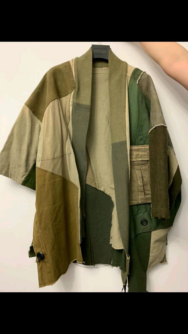 Kapital Kapital Patchwork Heavy Military Cloth Robe Size US M / EU 48-50 / 2 - 1 Thumbnail