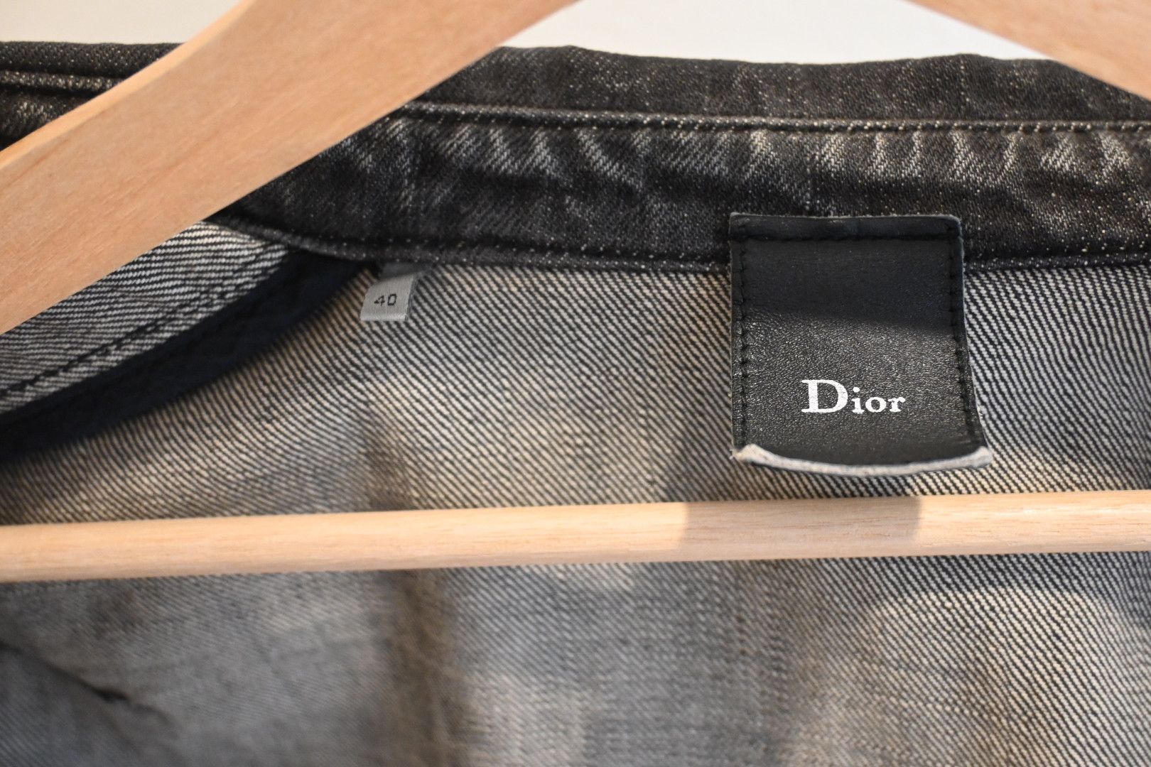 Dior Denim Hidden Placket Overshirt Size US S / EU 44-46 / 1 - 3 Thumbnail