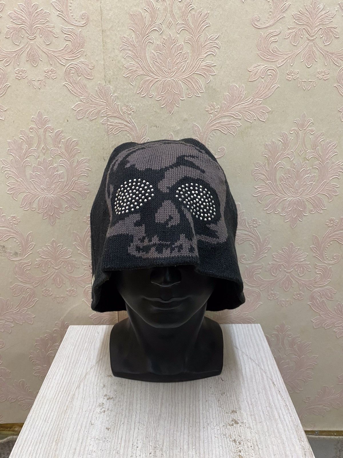 Seditionaries Japanese Brand Stream Big Logo Skull Seditionarie Beanie Hat Size ONE SIZE - 2 Thumbnail