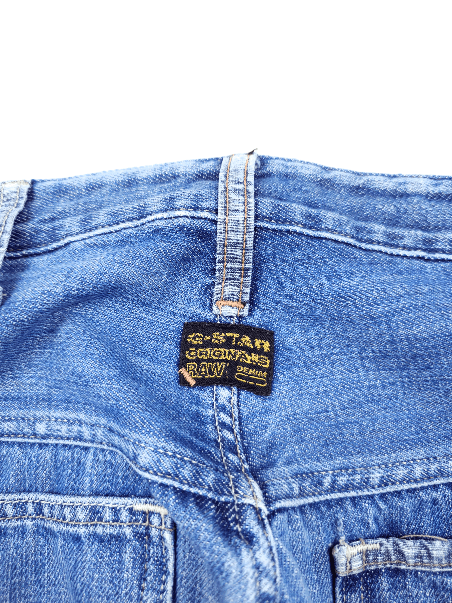 G-Star × Japanese Brand 💎 Size 33/32 90's G-star Raw Denim Jeans Y2K Loose Baggy Size US 33 - 11 Thumbnail