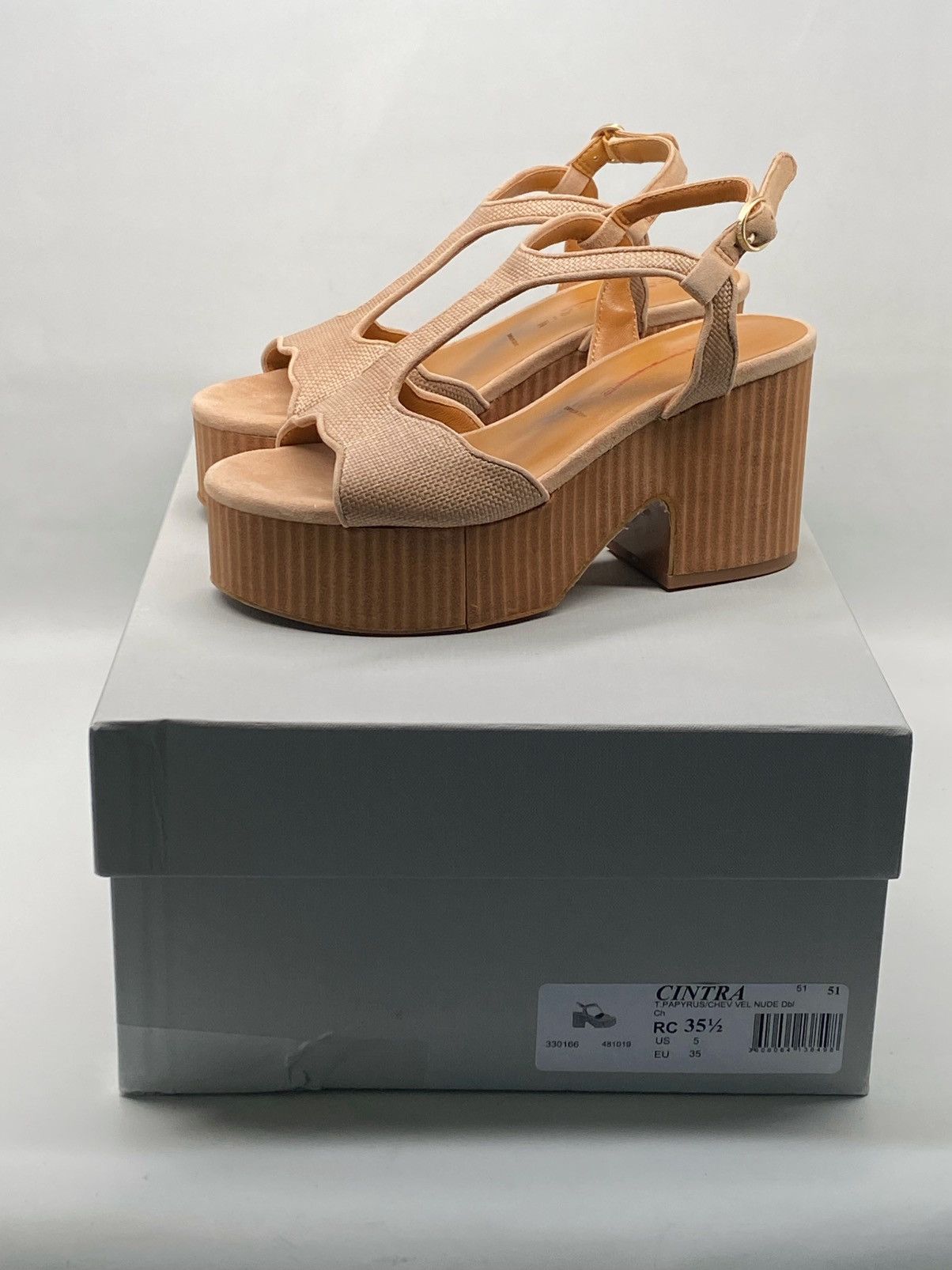 Robert Clergerie Clergerie Cintra Buckled Sandals size 35.5 Size US 5.5 / IT 35.5 - 10 Thumbnail