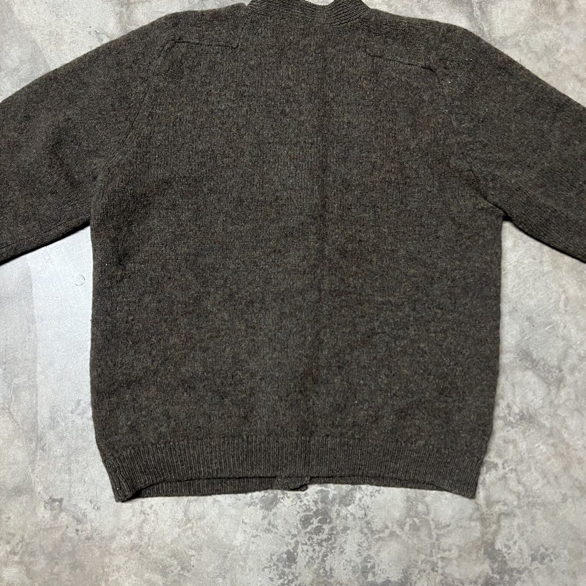 Polo Ralph Lauren × Vintage Vtg 60’s Norm Meagers by Alan Paine 🏴󠁧󠁢󠁥󠁮󠁧󠁿 Wool Cardigan Sweater Size US M / EU 48-50 / 2 - 5 Thumbnail