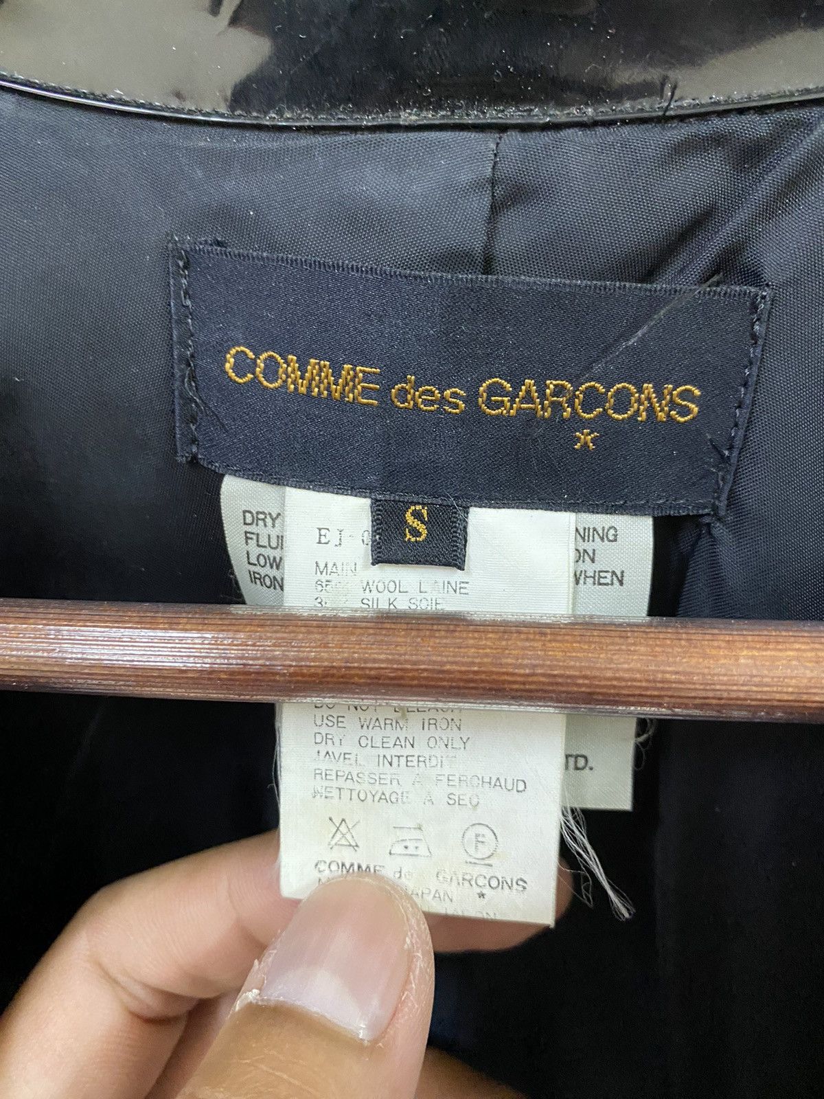 Comme des Garcons AD Winter 1991 Comme Des Garcons Pleating Croptop Jacket Size S / US 4 / IT 40 - 12 Thumbnail