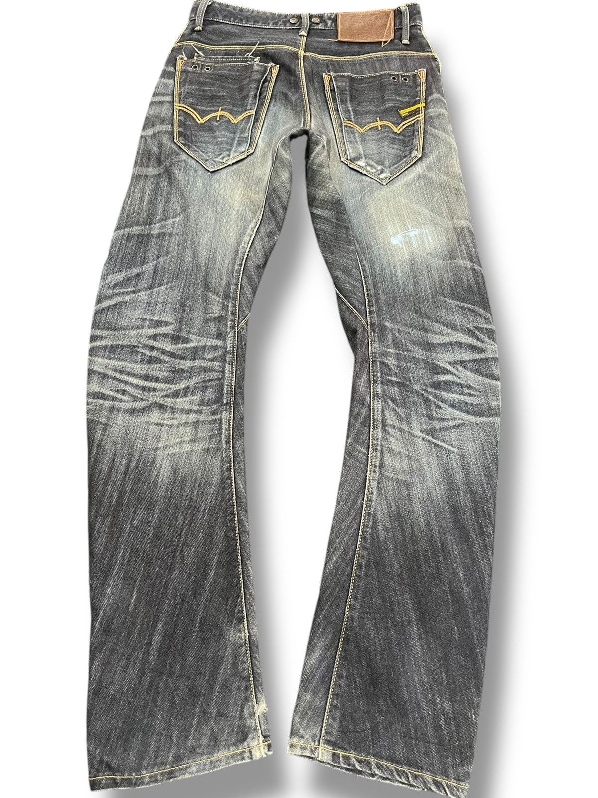 Beauty Beast × Edwin × Japanese Brand Vintage Edwin E-function Curve Leg Denim Size US 29 - 5 Thumbnail