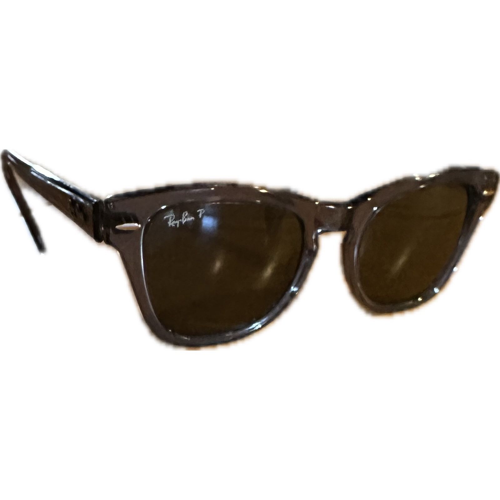 RayBan Ray-Ban Unisex RB0707-S-F gray/blue polarized Sunglasses Size ONE SIZE - 5 Thumbnail