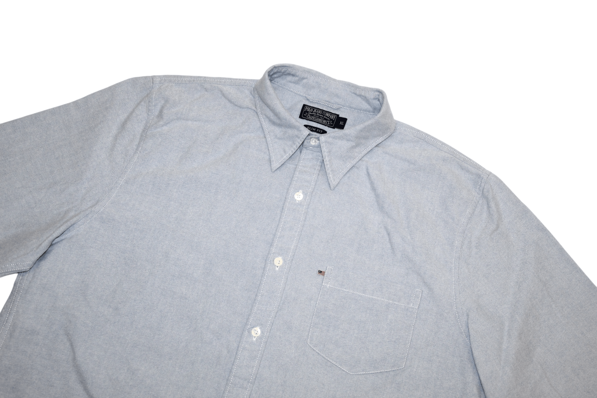 Polo Ralph Lauren Polo Jeans Co. Ralph Lauren Button-down Oxford blue shirt Size US XL / EU 56 / 4 - 6 Thumbnail