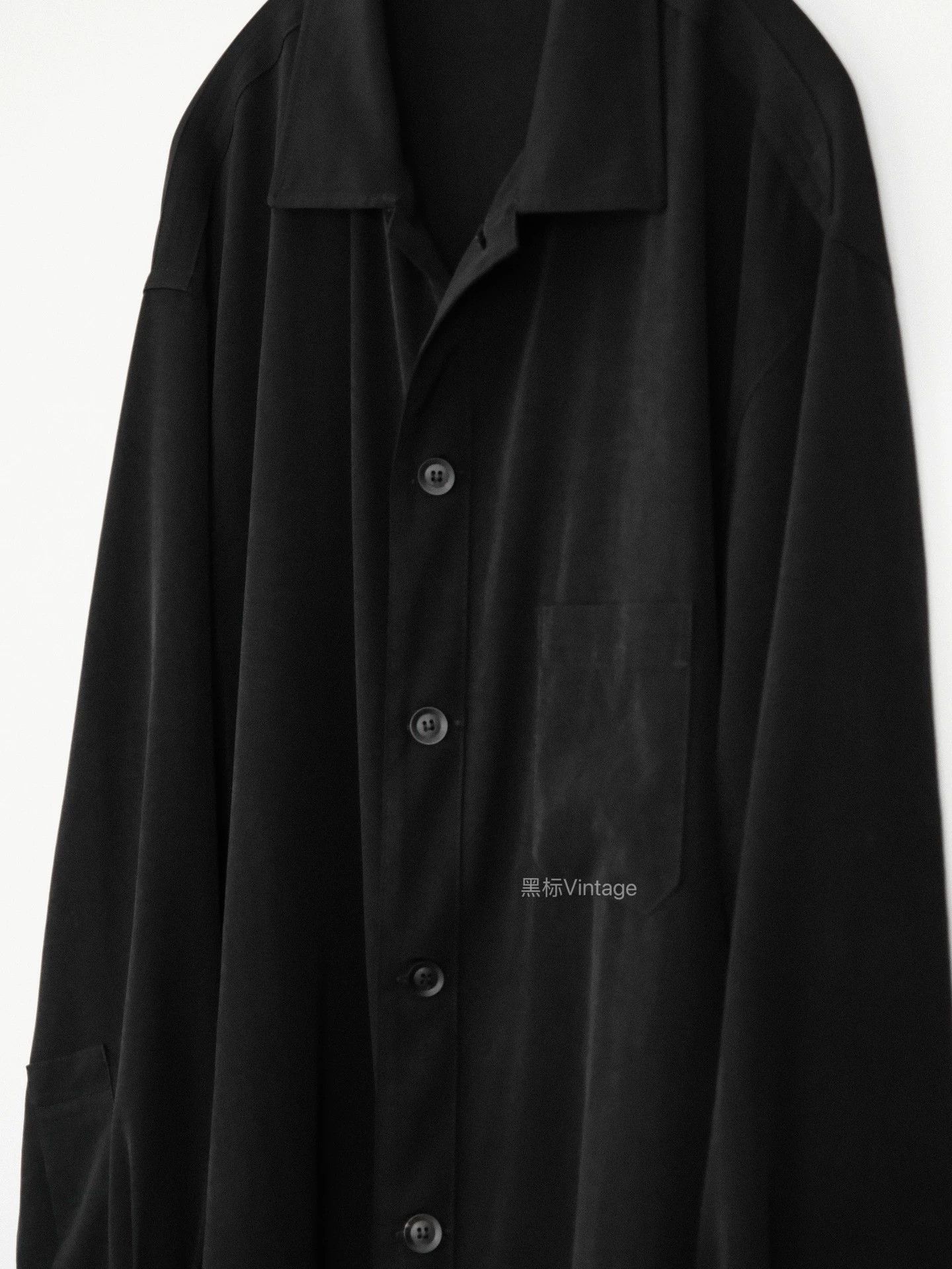 Yohji Yamamoto Yohji Yamamoto 22ss Vintage Triacetate Oversized Shirt Size US M / EU 48-50 / 2 - 5 Thumbnail