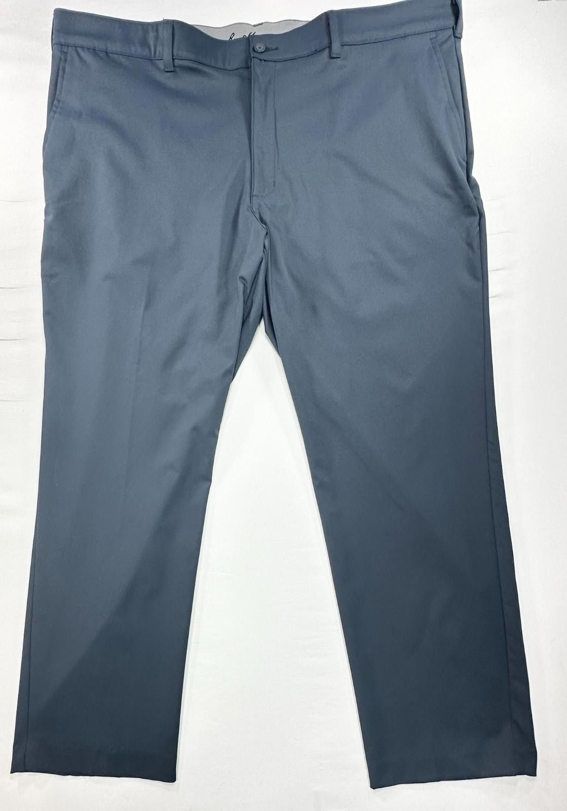 Other Ben Hogan Flat Straight Leg Elastic Waist Blue Mens 42/30 Size US 42 / EU 58 - 1 Thumbnail