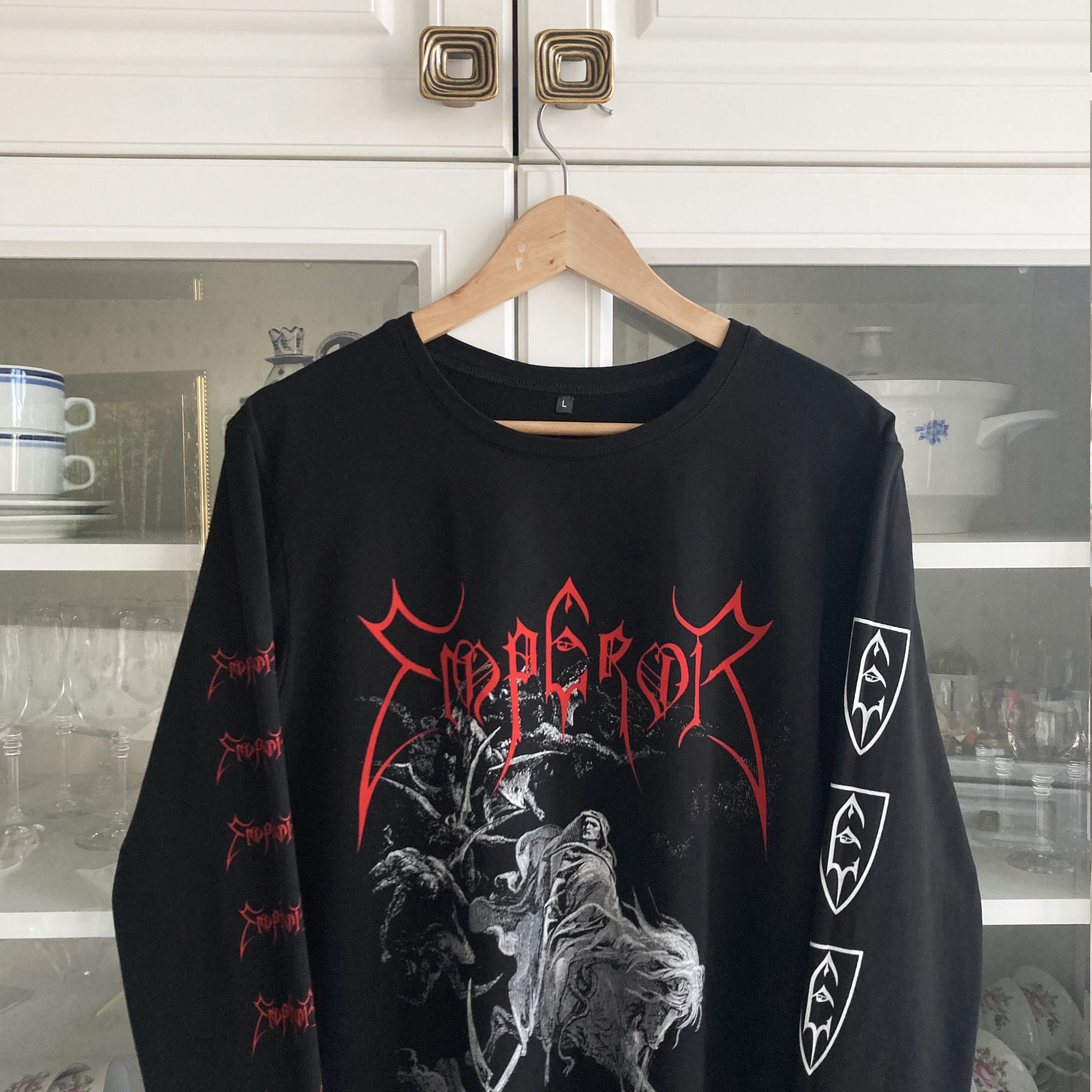 Band Tees Long sleeve Emperor - 1993 - black metal Size US L / EU 52-54 / 3 - 3 Thumbnail