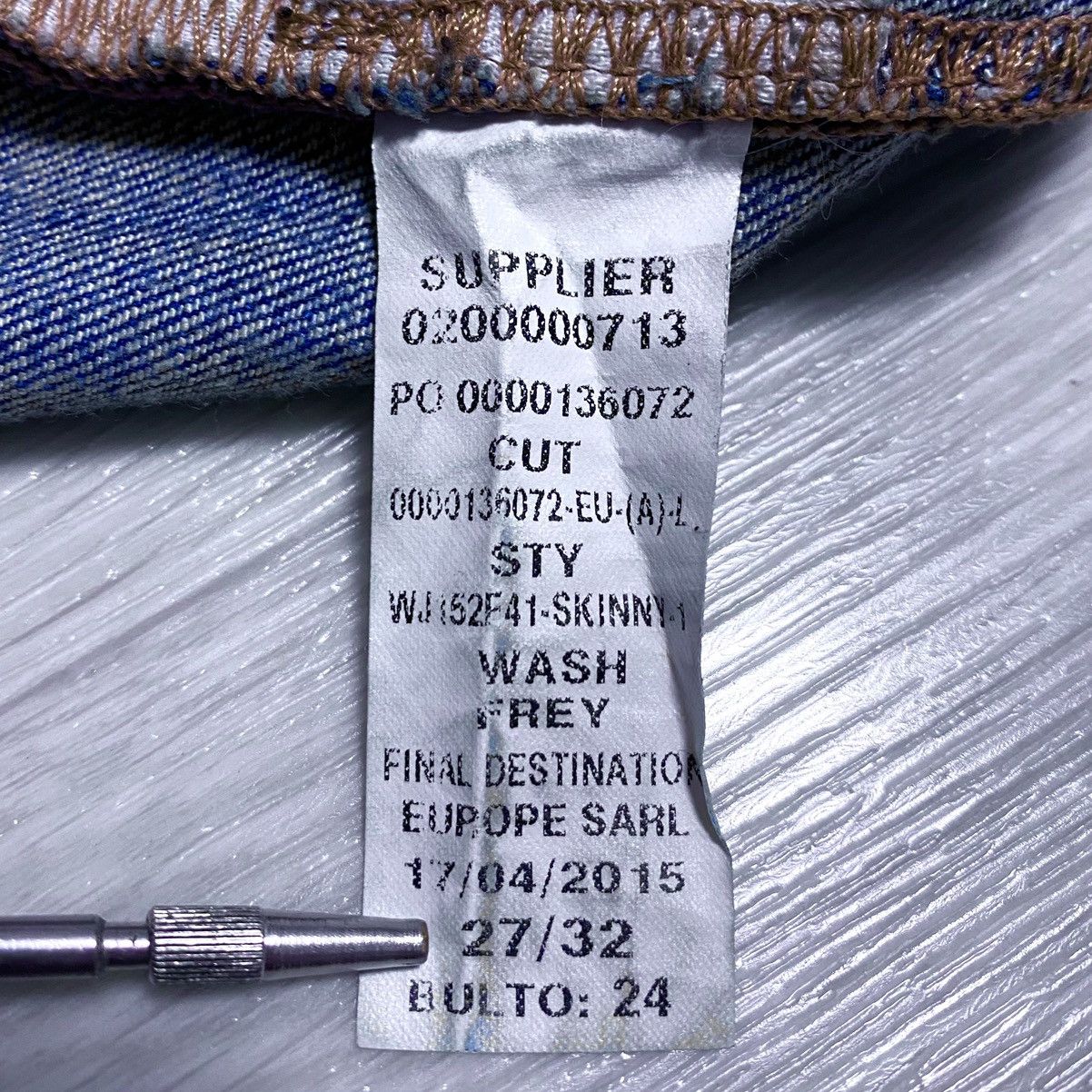 Denim & Supply Ralph Lauren DS RL Ralph Lauren Washed Torn Distressed Skinny Jeans Denim Size 27" / US 4 / IT 40 - 17 Thumbnail
