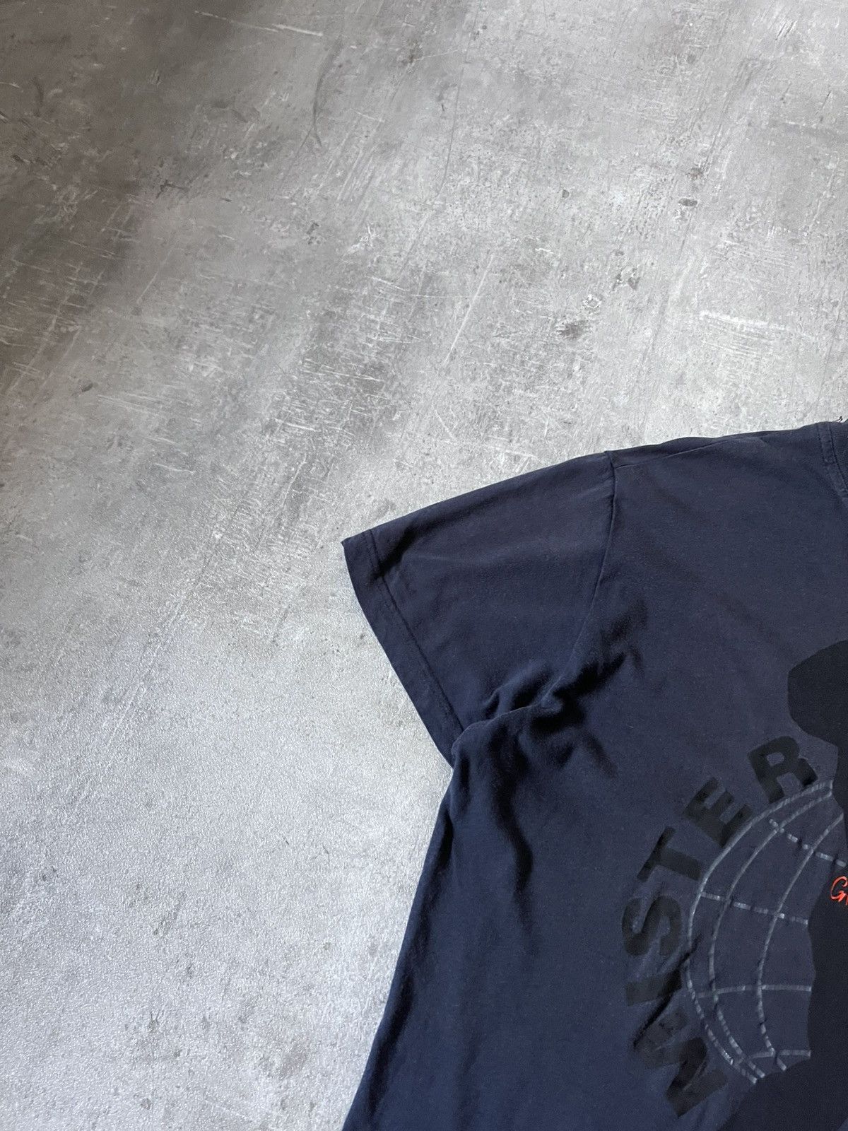 Jean Paul Gaultier Jean Paul Gaultier S/S 1992 Mister World navy T-shirt Size US M / EU 48-50 / 2 - 4 Thumbnail
