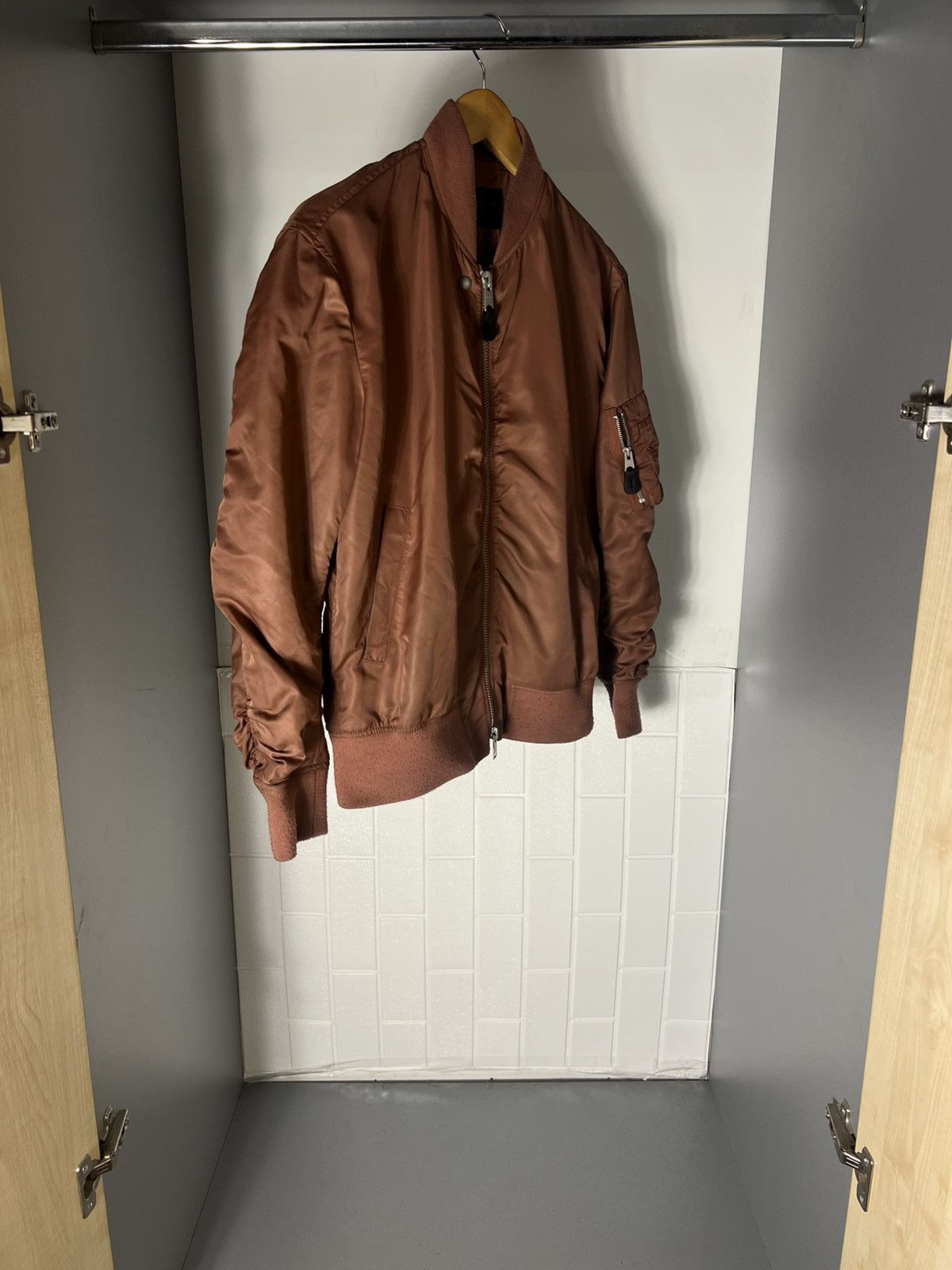 Allsaints VINTAGE ALLSAINTS MY BOMBER TALON ZIP JACKET DESIGNER Y2K Size US S / EU 44-46 / 1 - 7 Thumbnail