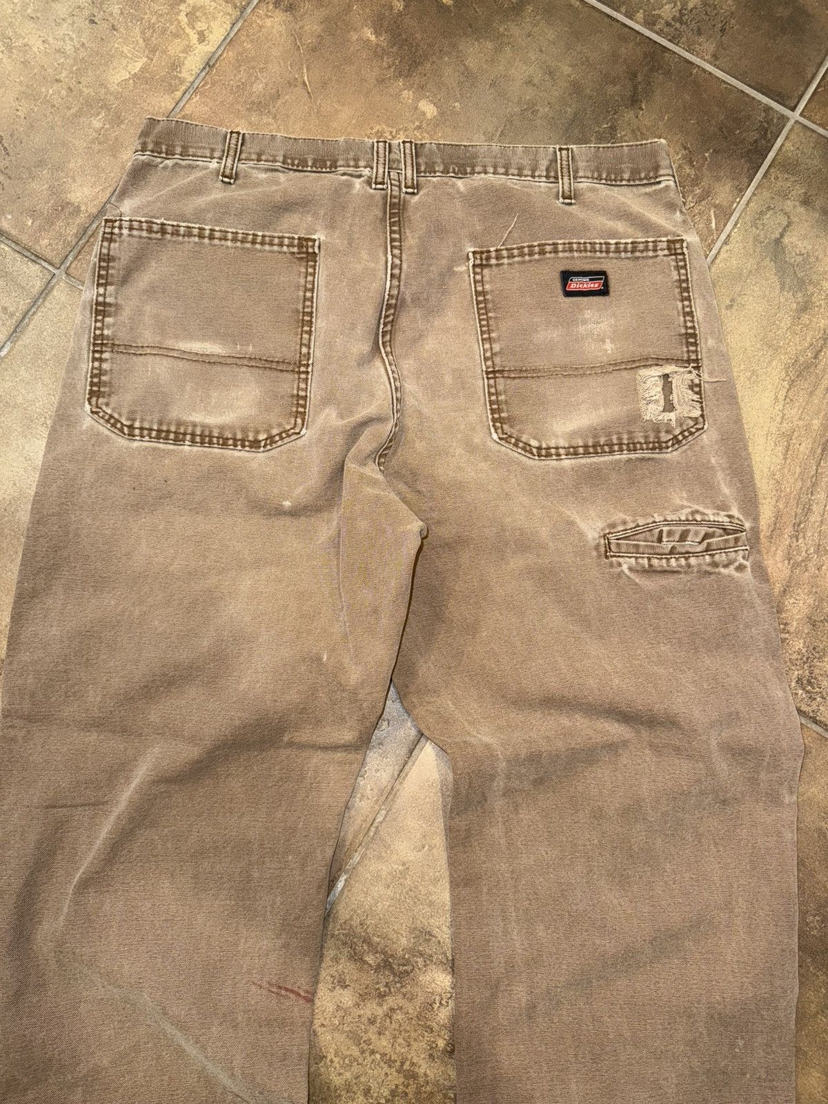 Dickies Vintage Distressed Dickies Work Pants Size US 34 / EU 50 - 3 Thumbnail