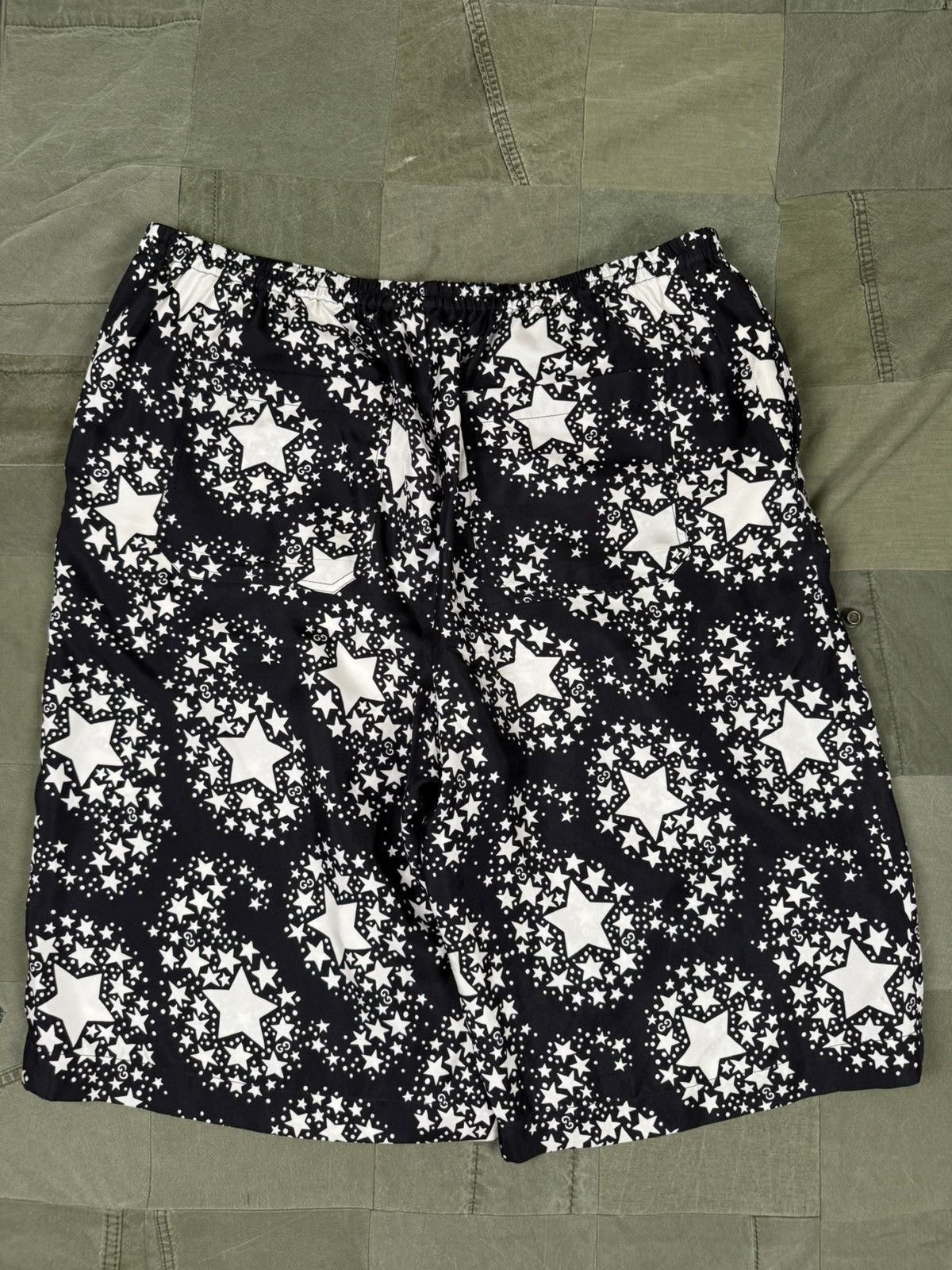 Gucci Silk Star Shorts Size US 34 / EU 50 - 3 Thumbnail