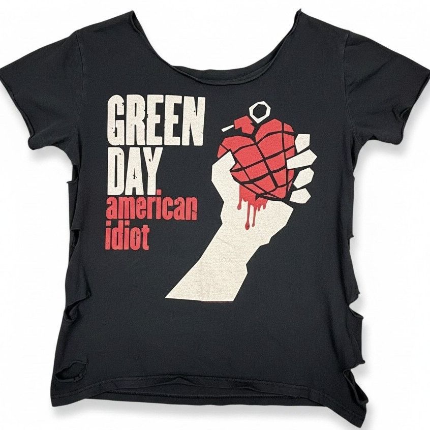 Other Vintage Y2K Green Day American Idiot Band T-Shirt Women's L Size L / US 10 / IT 46 - 1 Thumbnail