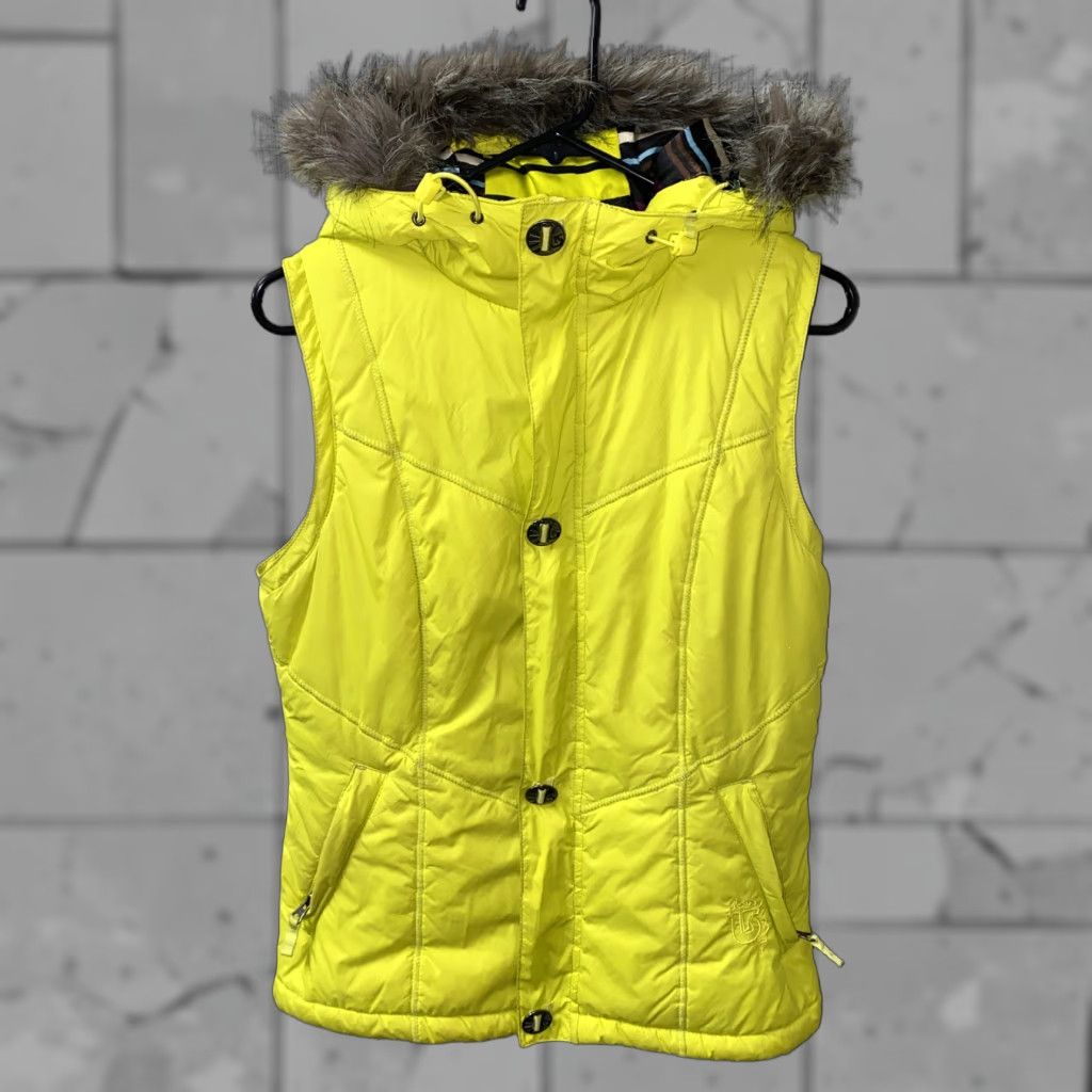 Burton Burton Vest Hooded Full Zip Neon Nylon Womens M Size M / US 6-8 / IT 42-44 - 1 Thumbnail