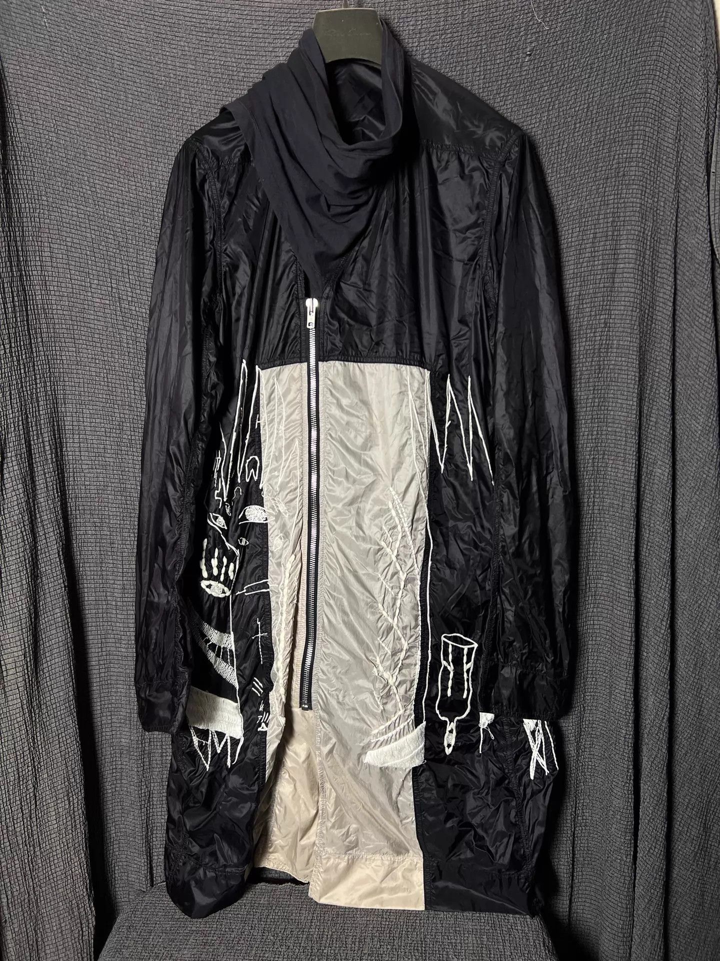 Rick Owens Rick Owens 15ss Graveface Scarf Trench 52 Size US L / EU 52-54 / 3 - 1 Thumbnail