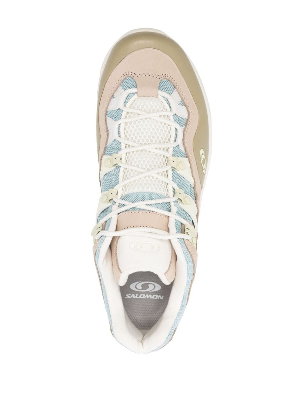 Salomon o1y0525 Logo Low-Top Sneakers in Multicolor Size US 11.5 / EU 44-45 - 4 Thumbnail