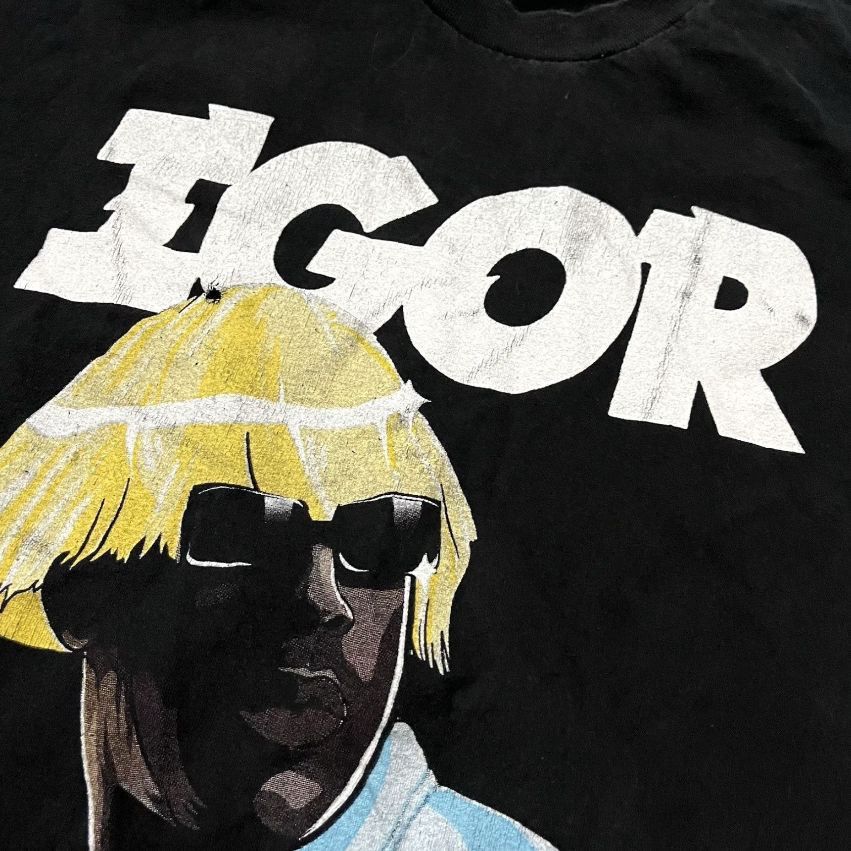 Vintage VINTAGE Tyler the Creator IGOR Golf Mens L T-Shirt Black Golf Wang Rap Tee Merch vtg Size US L / EU 52-54 / 3 - 3 Thumbnail