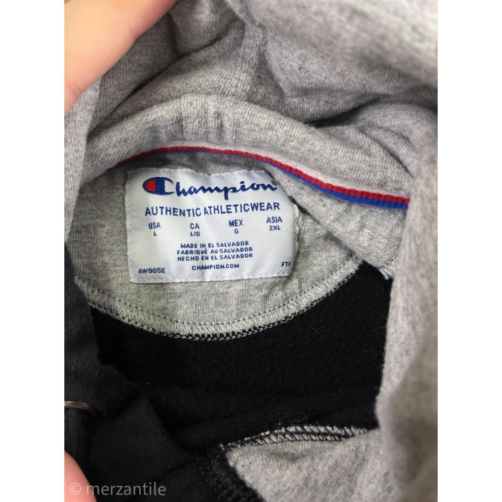 Champion Champion Hoodie Mens Large Black Pockets Lightweight Active Wear Size US L / EU 52-54 / 3 - 4 Thumbnail