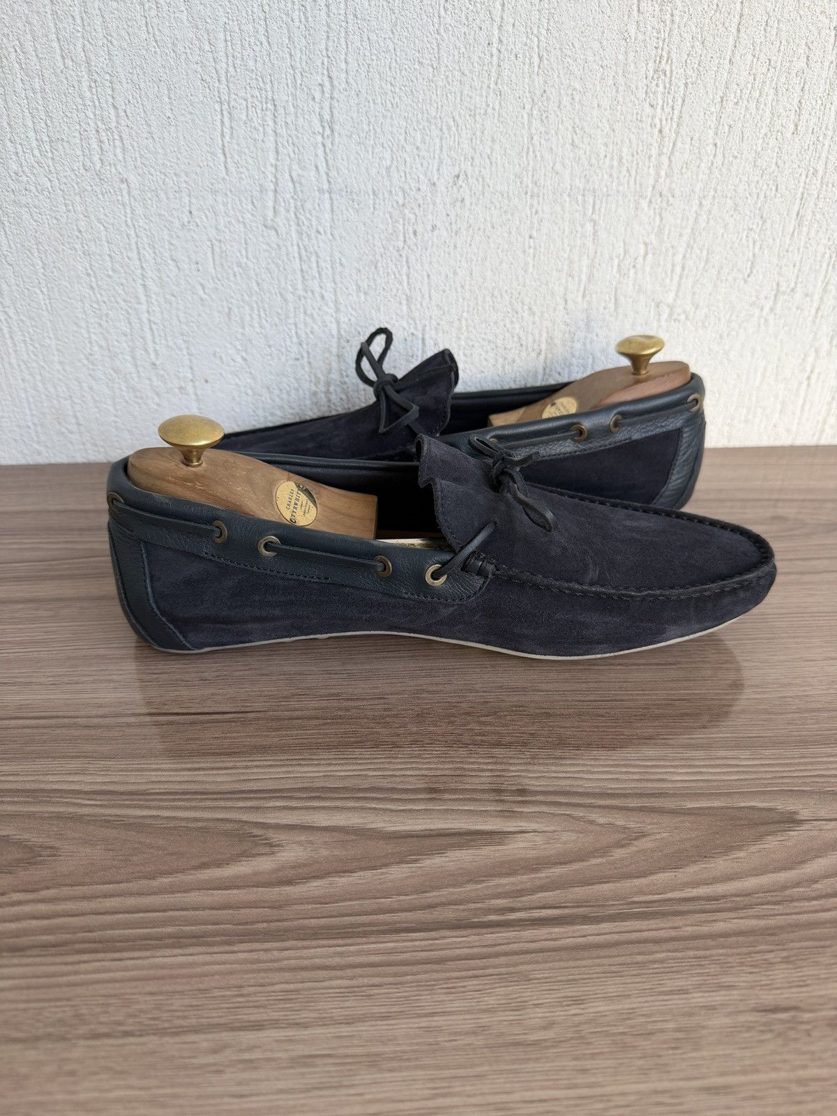 Loro Piana Suede Dot sole walk loafers Size US 9 / EU 42 - 12 Thumbnail