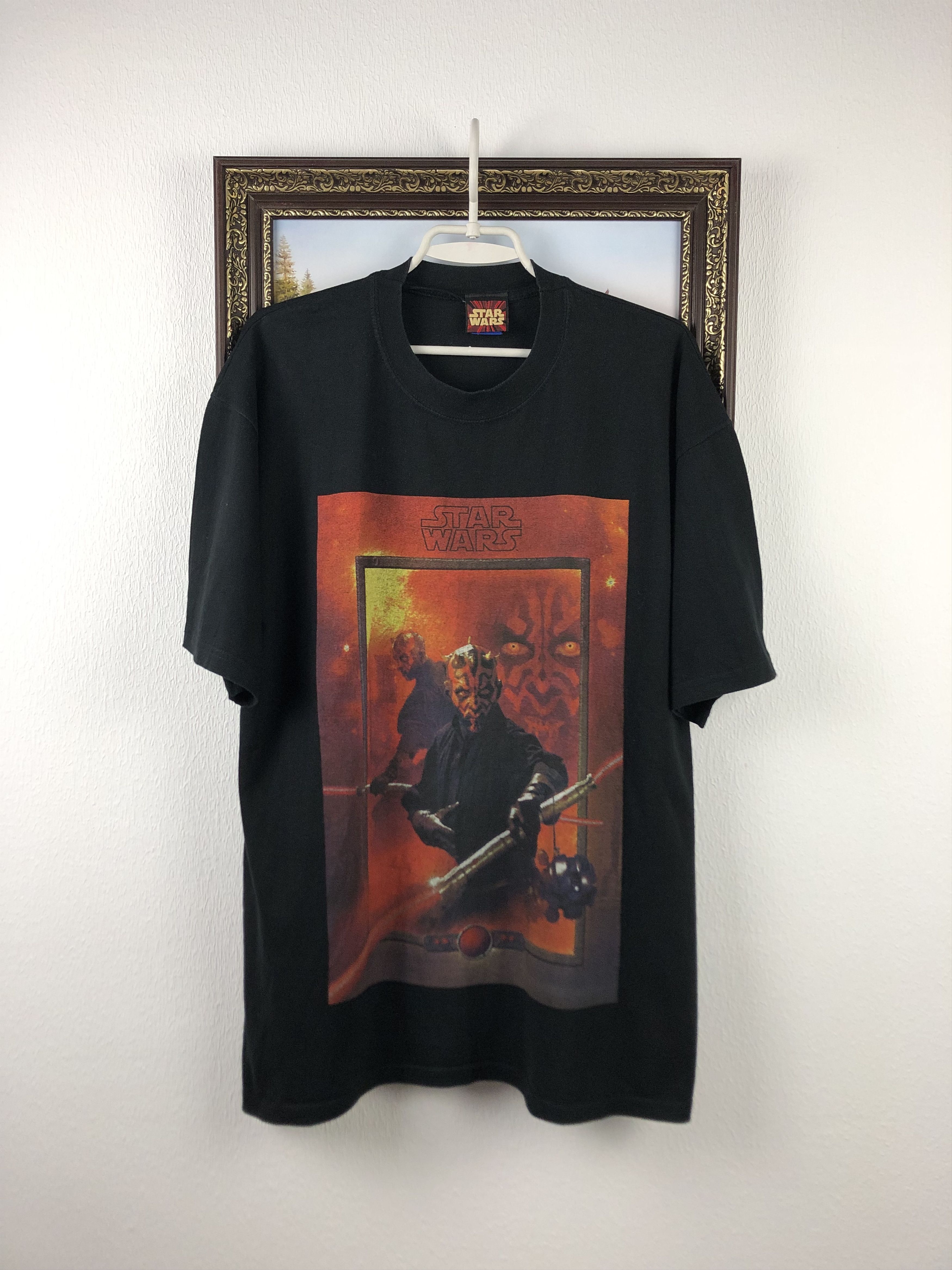 Vintage 90's Darth Maul Graphic Tee Star Wars Shirt