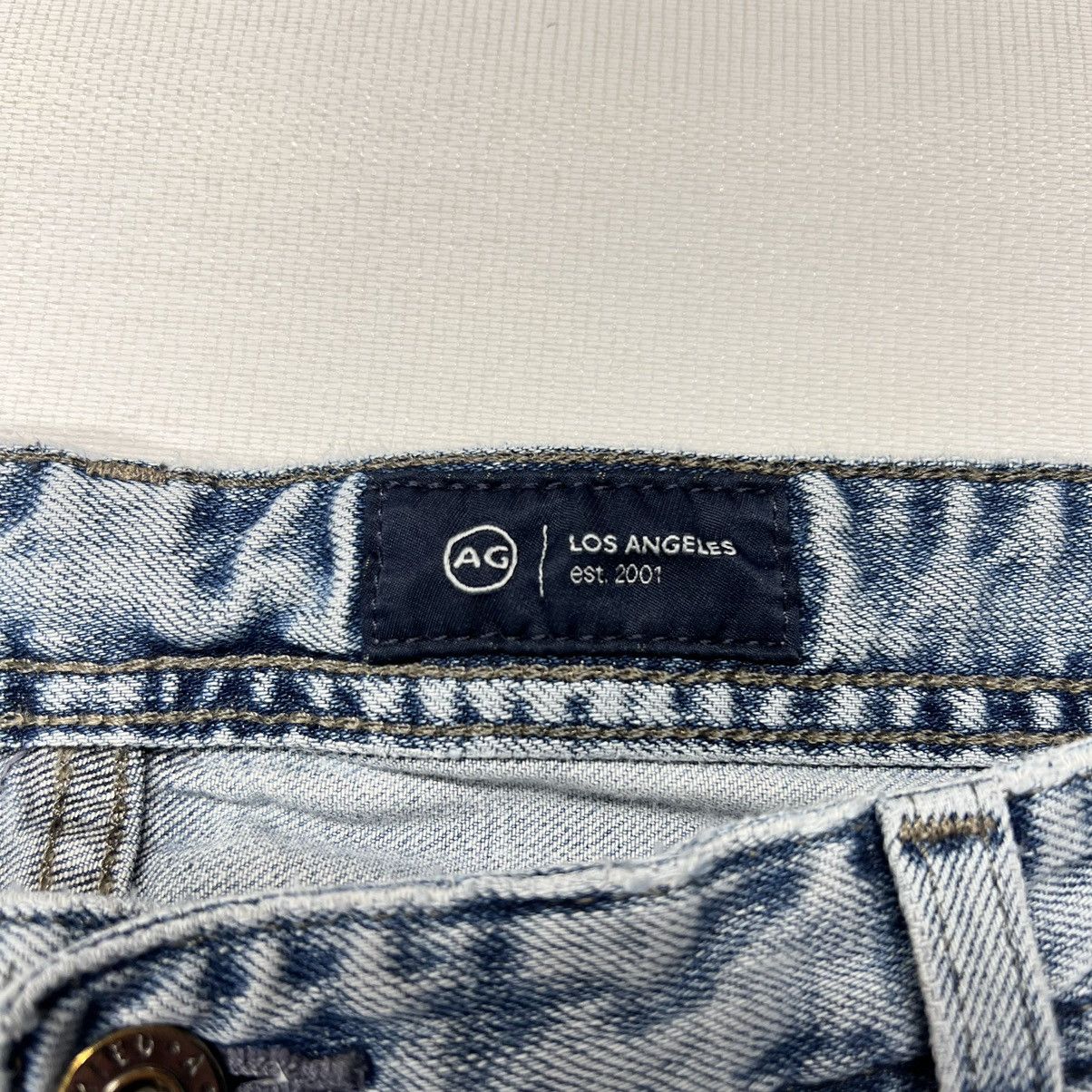 AG Adriano Goldschmied AG Adriano Goldschmied Jeans Blue Straight Denim Washed Size US 36 / EU 52 - 8 Thumbnail